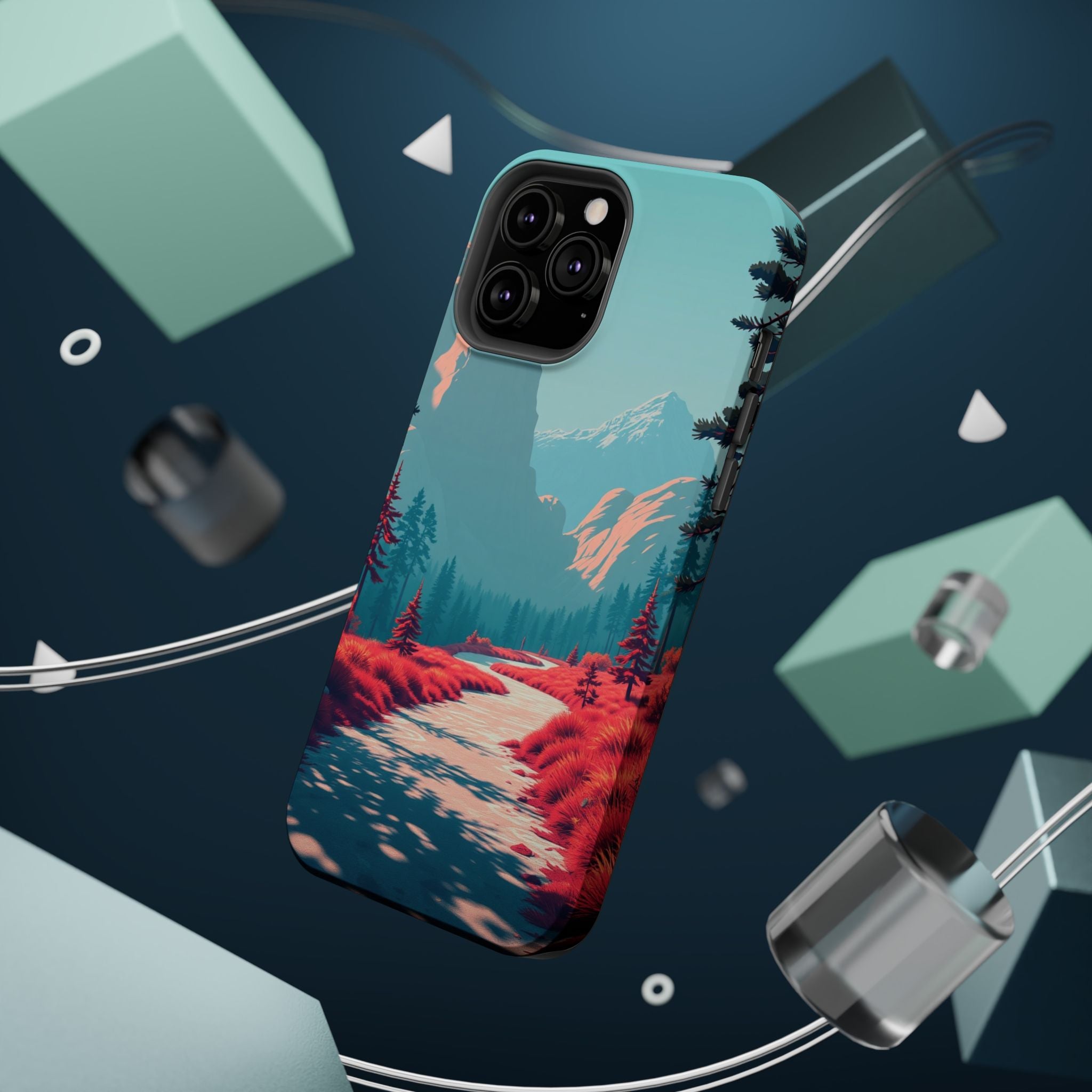 iPhone Pine Ridge Bold Art Slim Everyday Designer Case · iPhone Case Soft Finish