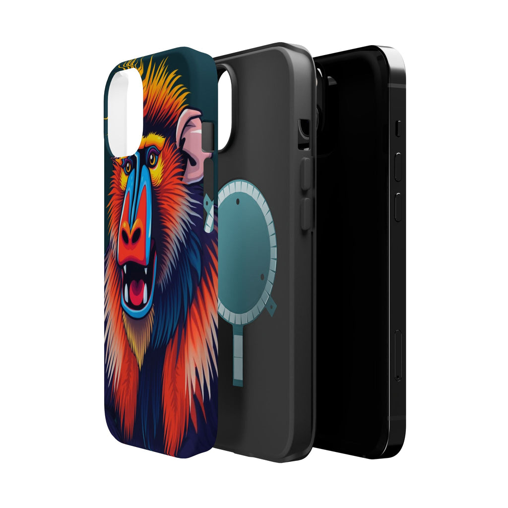 iPhone Mandrill Colorful Face Kids Fun iPhone Phone Case Gift Slim · iPhone Case