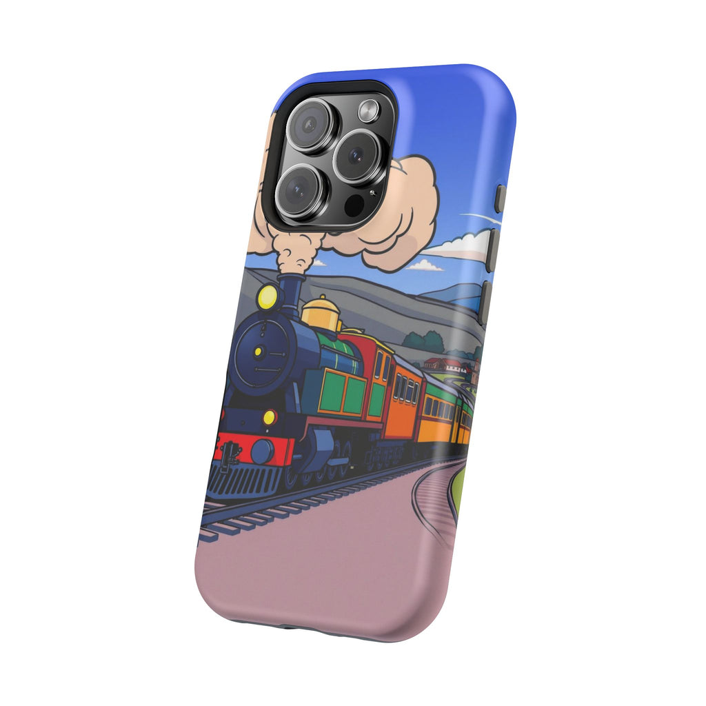 iPhone Steam Locomotive Puff Kids Fun iPhone Phone Case Gift Slim · iPhone Case