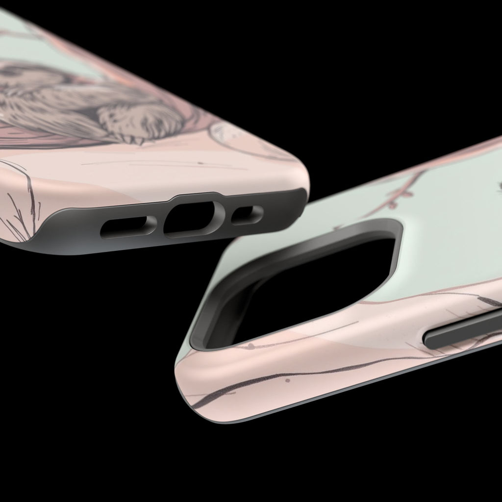 iPhone Cozy Sloth Mode Hand-Drawn Sketch Slim Everyday Designer Case · iPhone Ca