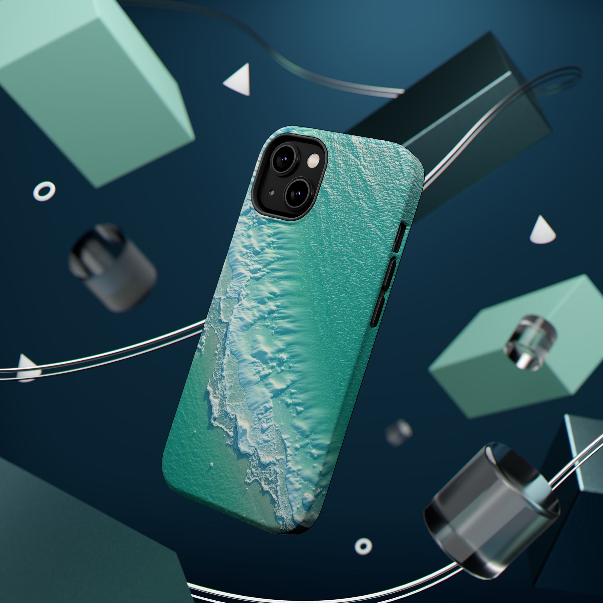 iPhone Shoreline Aerial Mystic Art 20 Slim Everyday Designer Case · iPhone Case