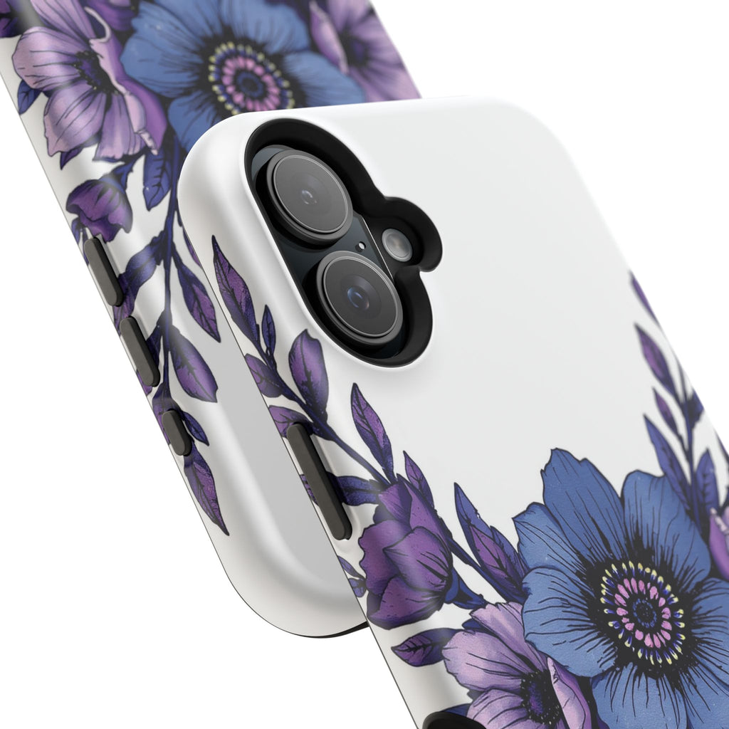 iPhone Floral Crown Grunge Distressed Slim Everyday Designer Case · iPhone Case