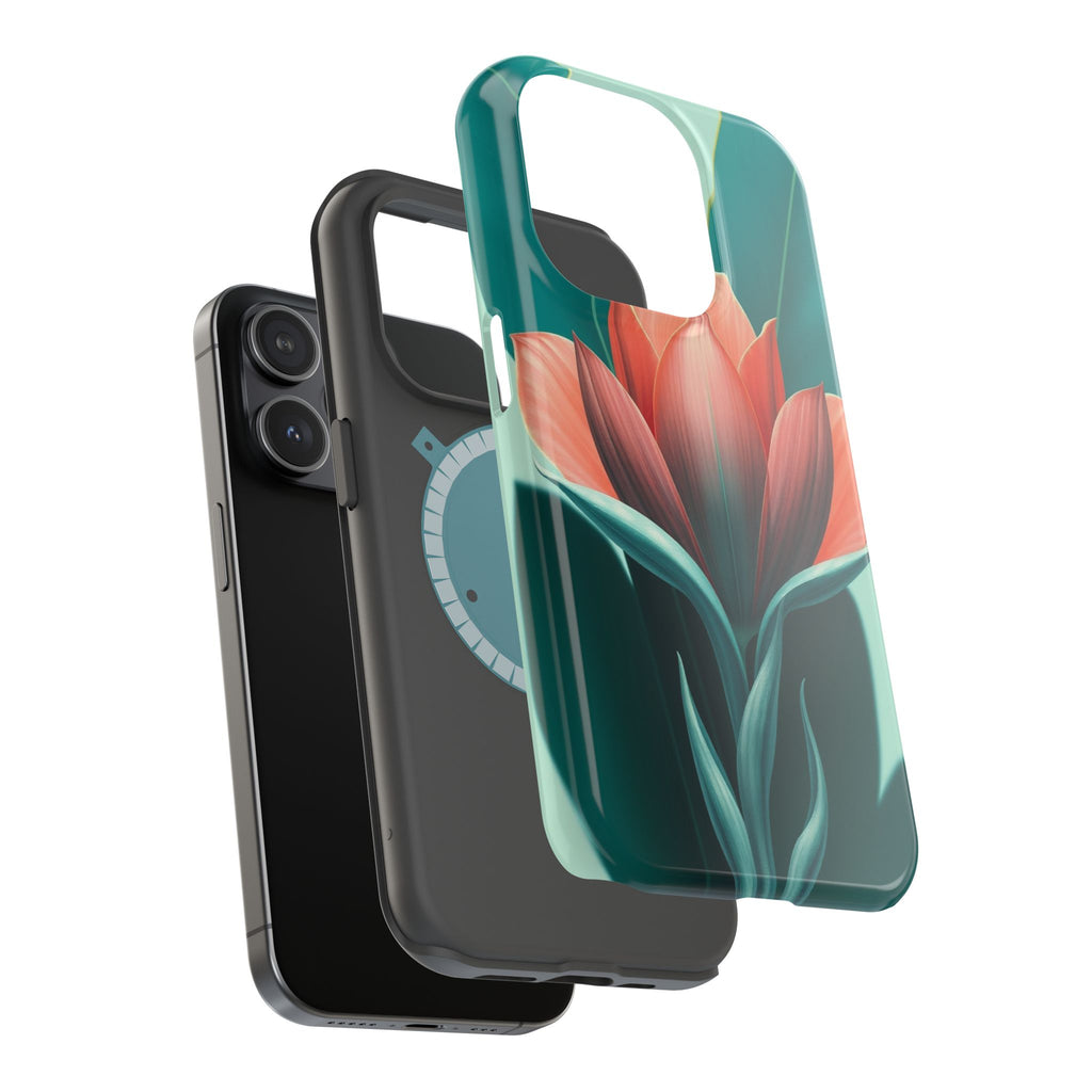 iPhone Dreamy Botanical Illustration Design Soft iPhone 14 Finish · iPhone Case