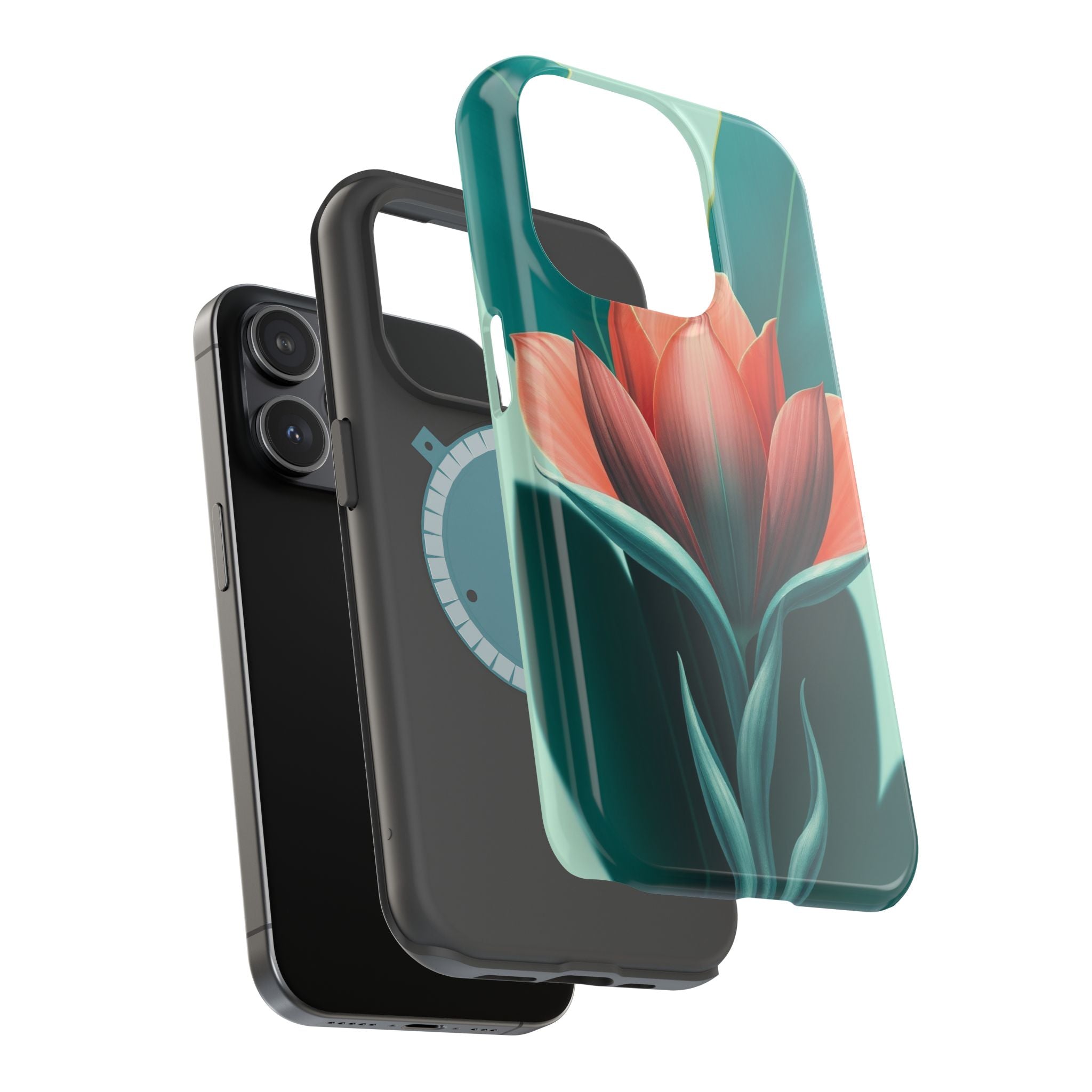iPhone Dreamy Botanical Illustration Design Soft iPhone 14 Finish · iPhone Case