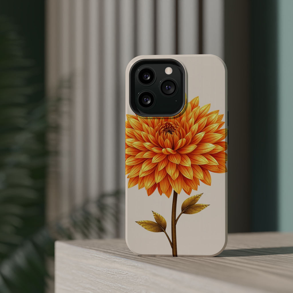 iPhone Chrysanthemum Classic Gold Foil Luxury Slim iPhone Everyday · iPhone Case