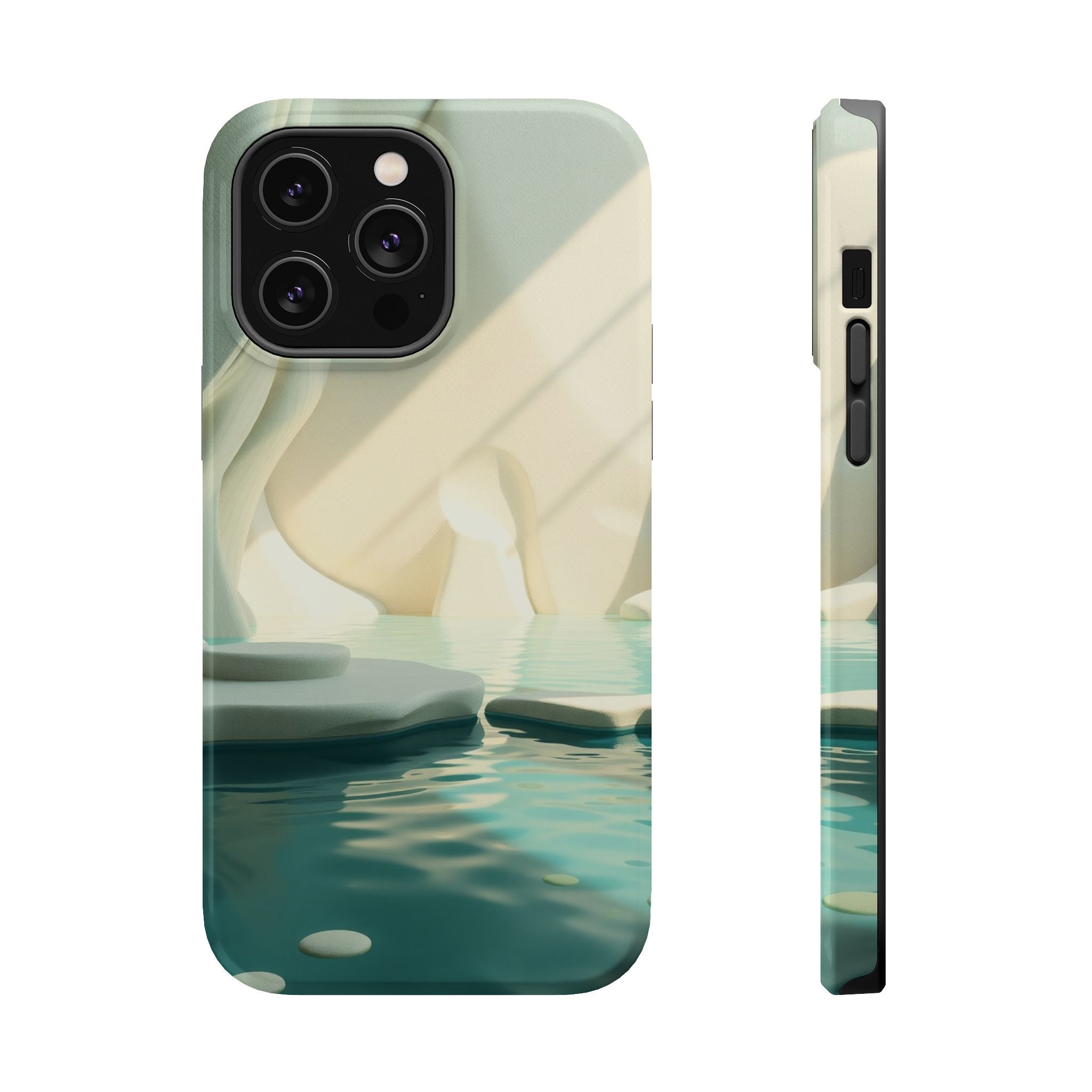iPhone Tidal Pool 3D Digital Slim Everyday Designer Case · iPhone Case