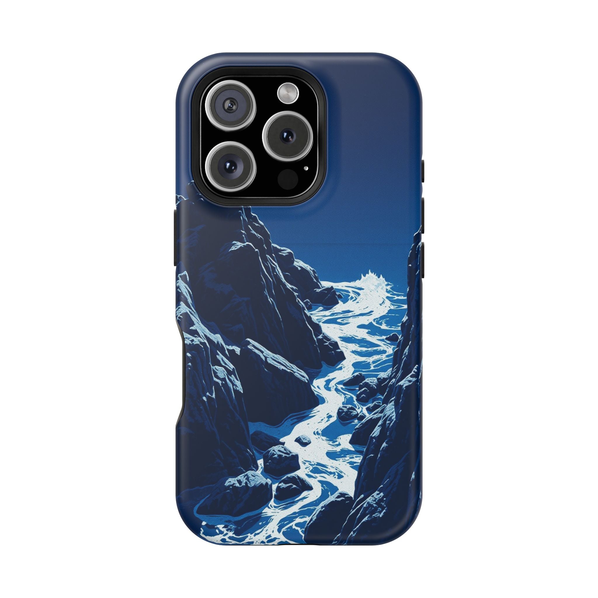 iPhone Serene Rocky Coastline Design Slim Everyday iPhone 19 Designer · iPhone C