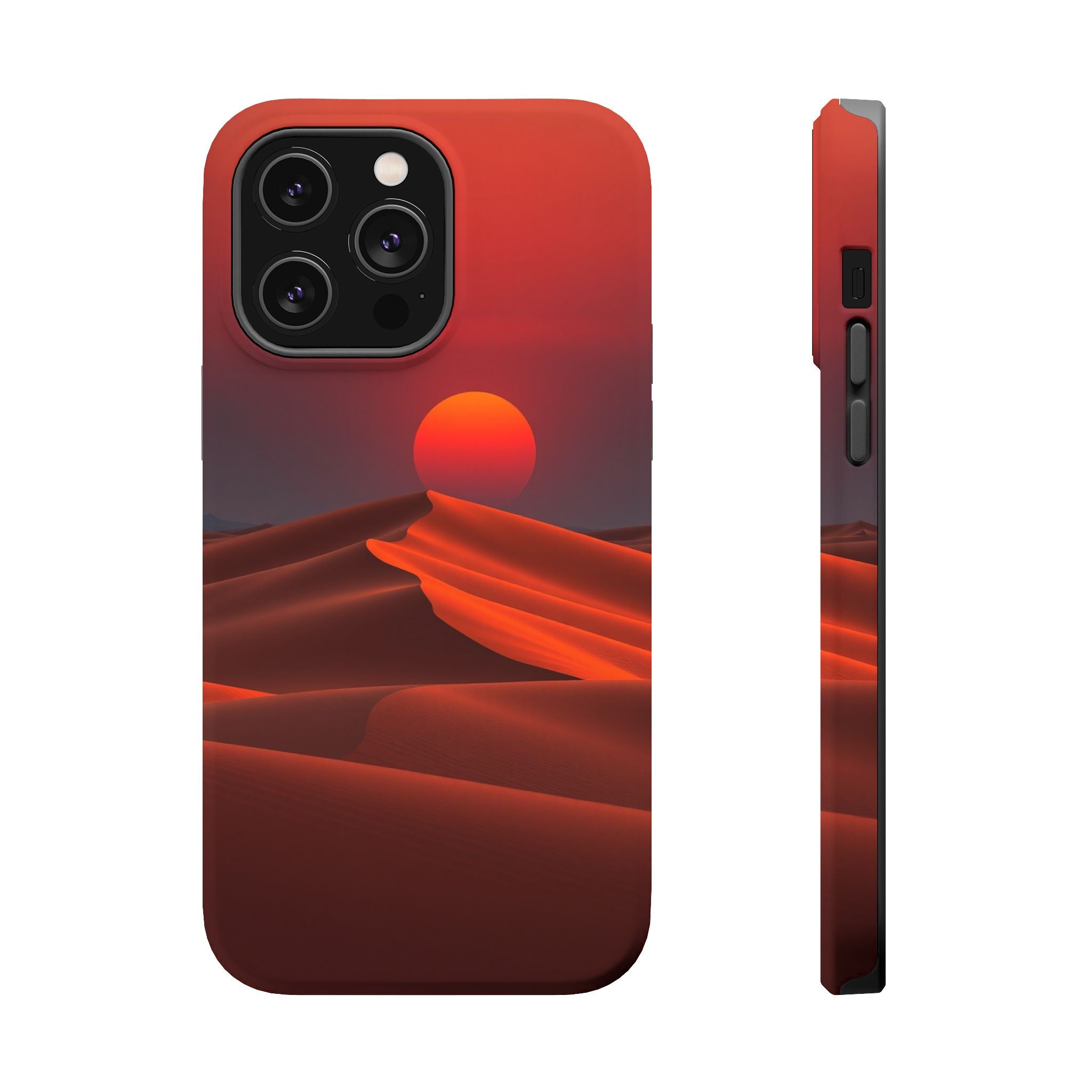 iPhone Sand Dunes at Dusk Electric Art Slim Everyday Designer Case · iPhone Case