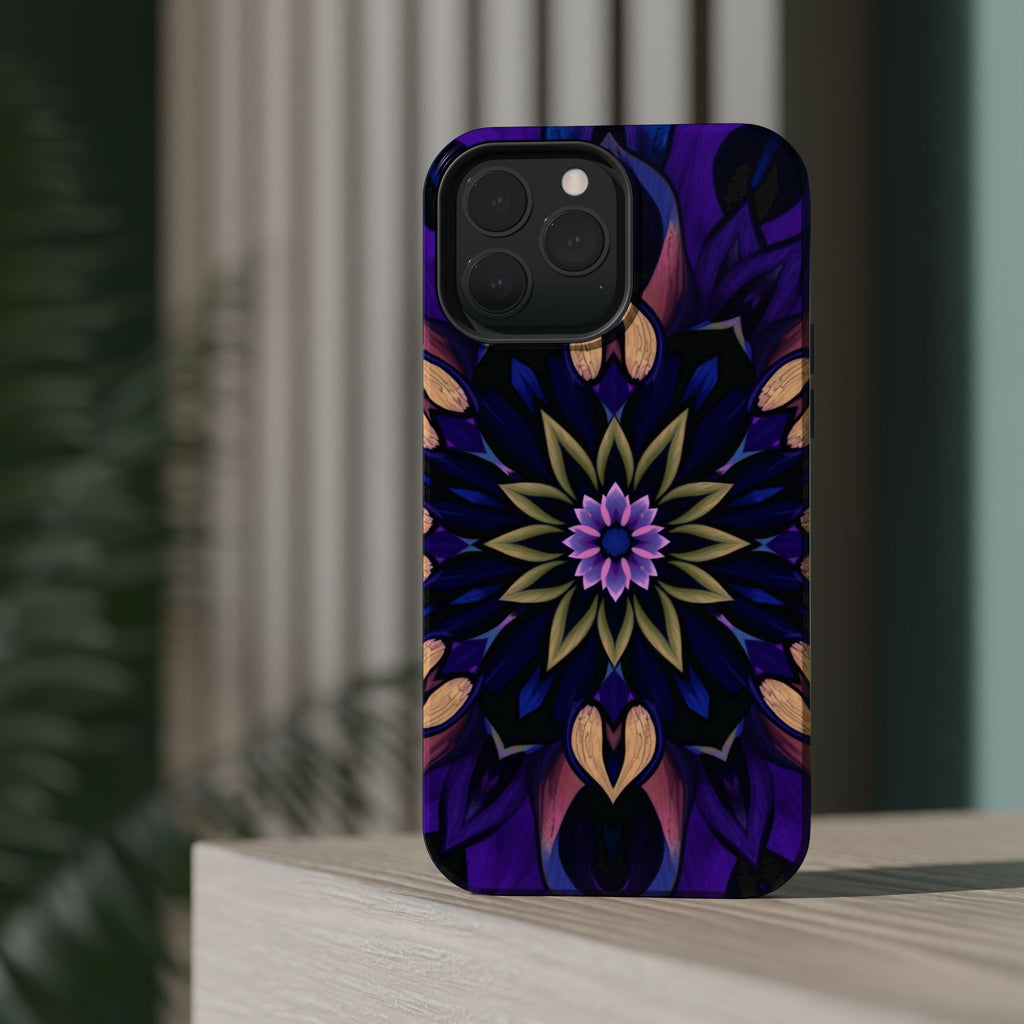 iPhone Floral Mandala Mystic Art Bold Modern Everyday Snap Case · iPhone Case