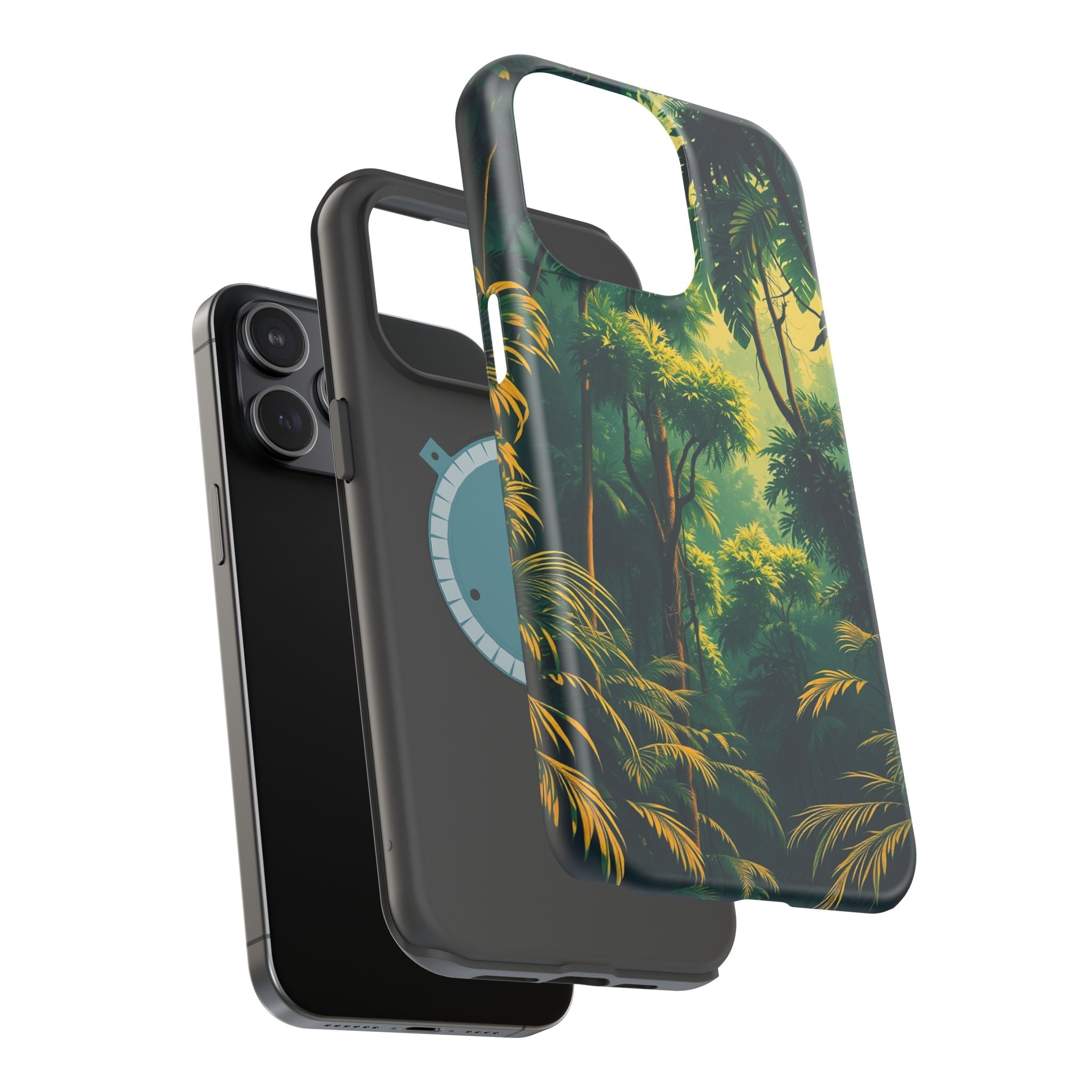 iPhone Rainforest Canopy Vintage Retro Poster Slim iPhone Everyday · iPhone Case