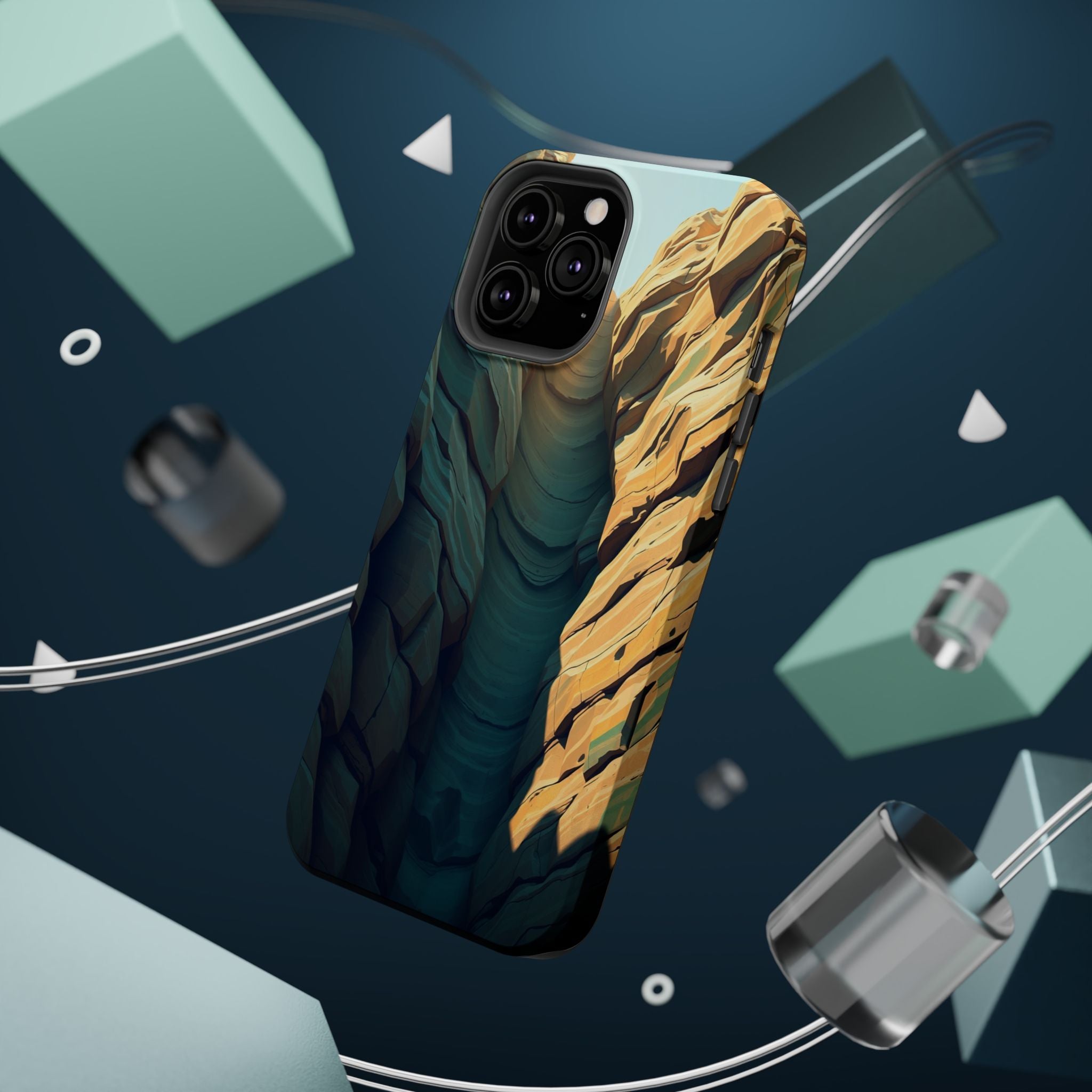iPhone Canyon Wall Holographic Iridescent Slim iPhone Everyday Designer · iPhone