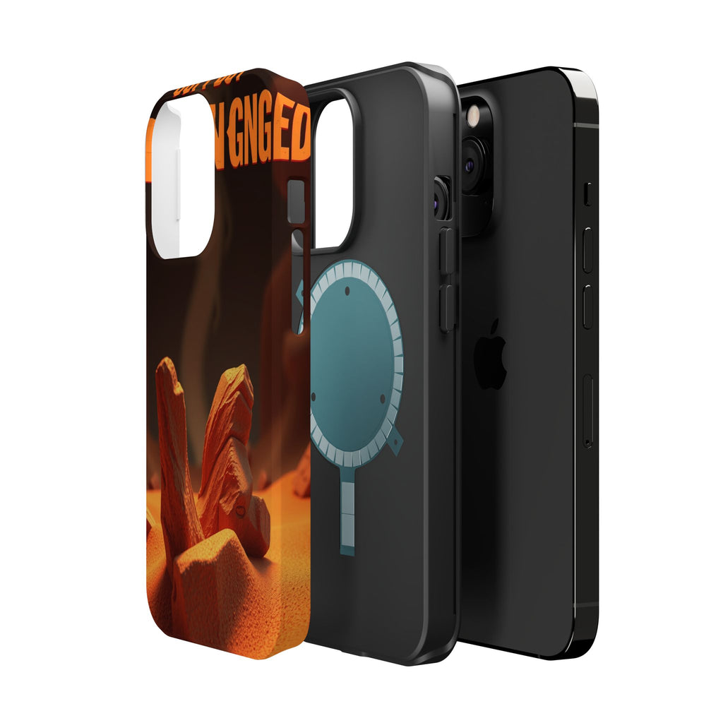 iPhone Earthy Soft but Unhinged Design Slim Everyday Designer Case · iPhone Case