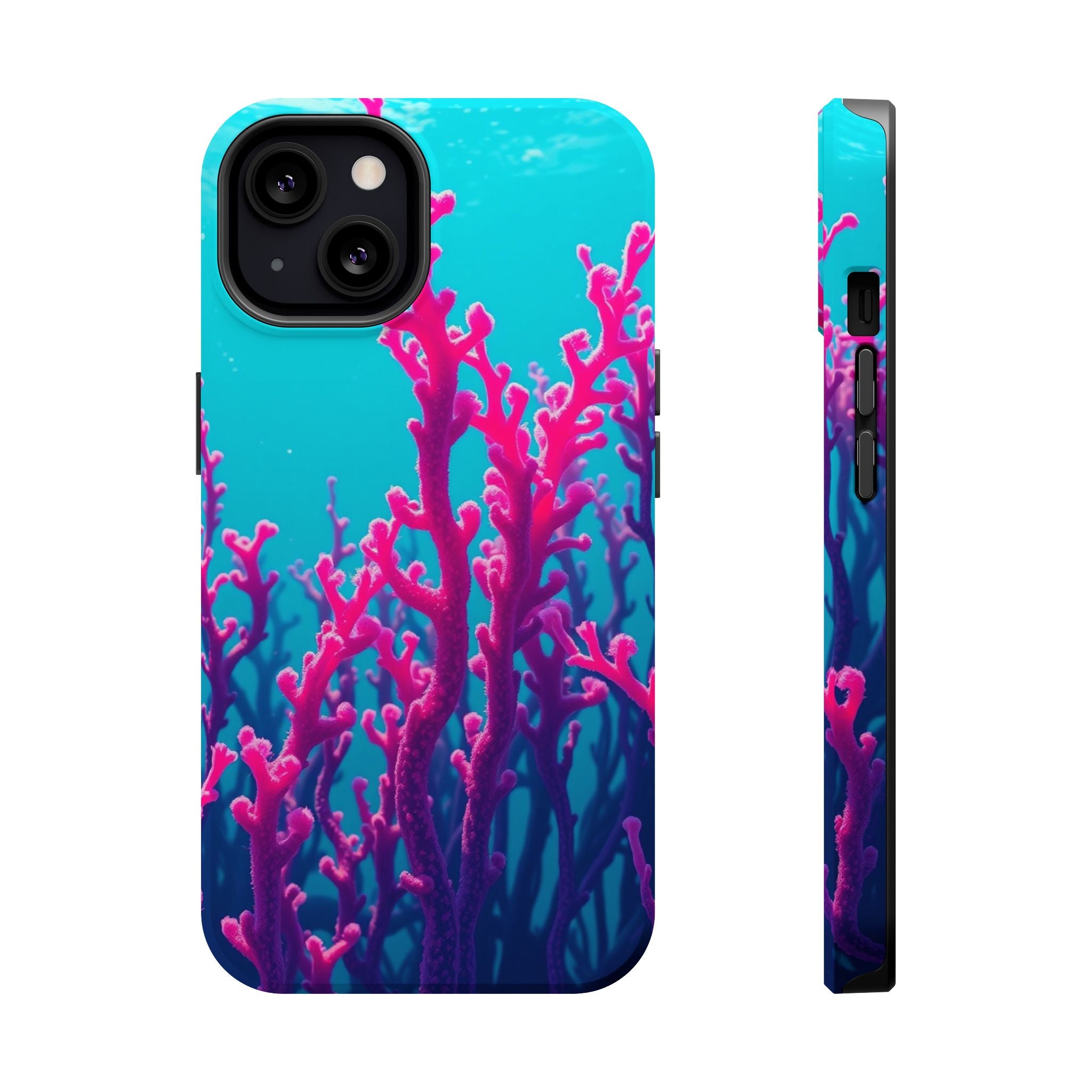 iPhone Kelp Forest Electric Art Slim Everyday Designer Case · iPhone Case