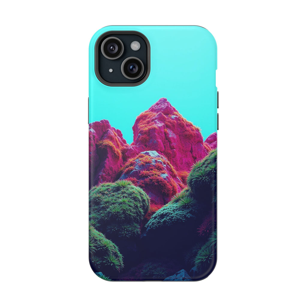 iPhone Moss Covered Rocks Paper Cut Art Slim Everyday iPhone Designer · iPhone C