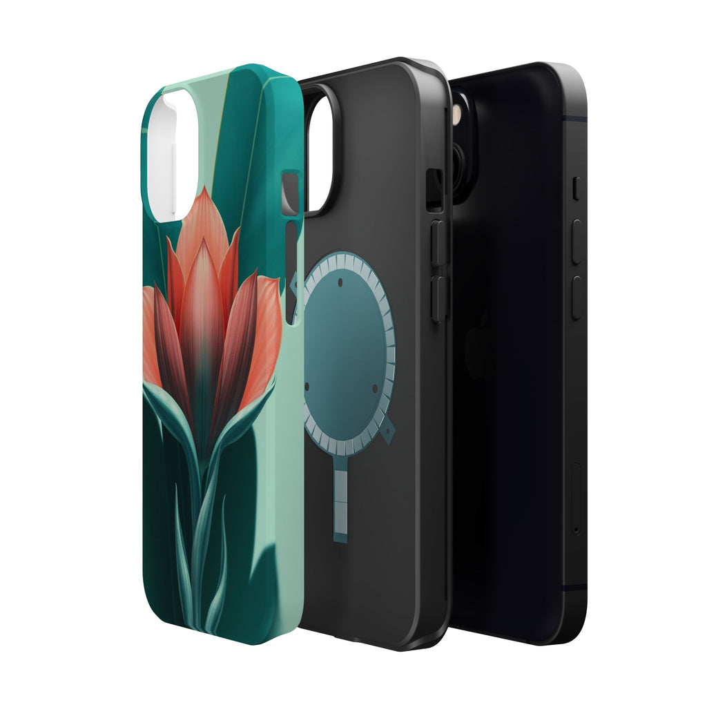 iPhone Dreamy Botanical Illustration Design Soft iPhone 14 Finish · iPhone Case