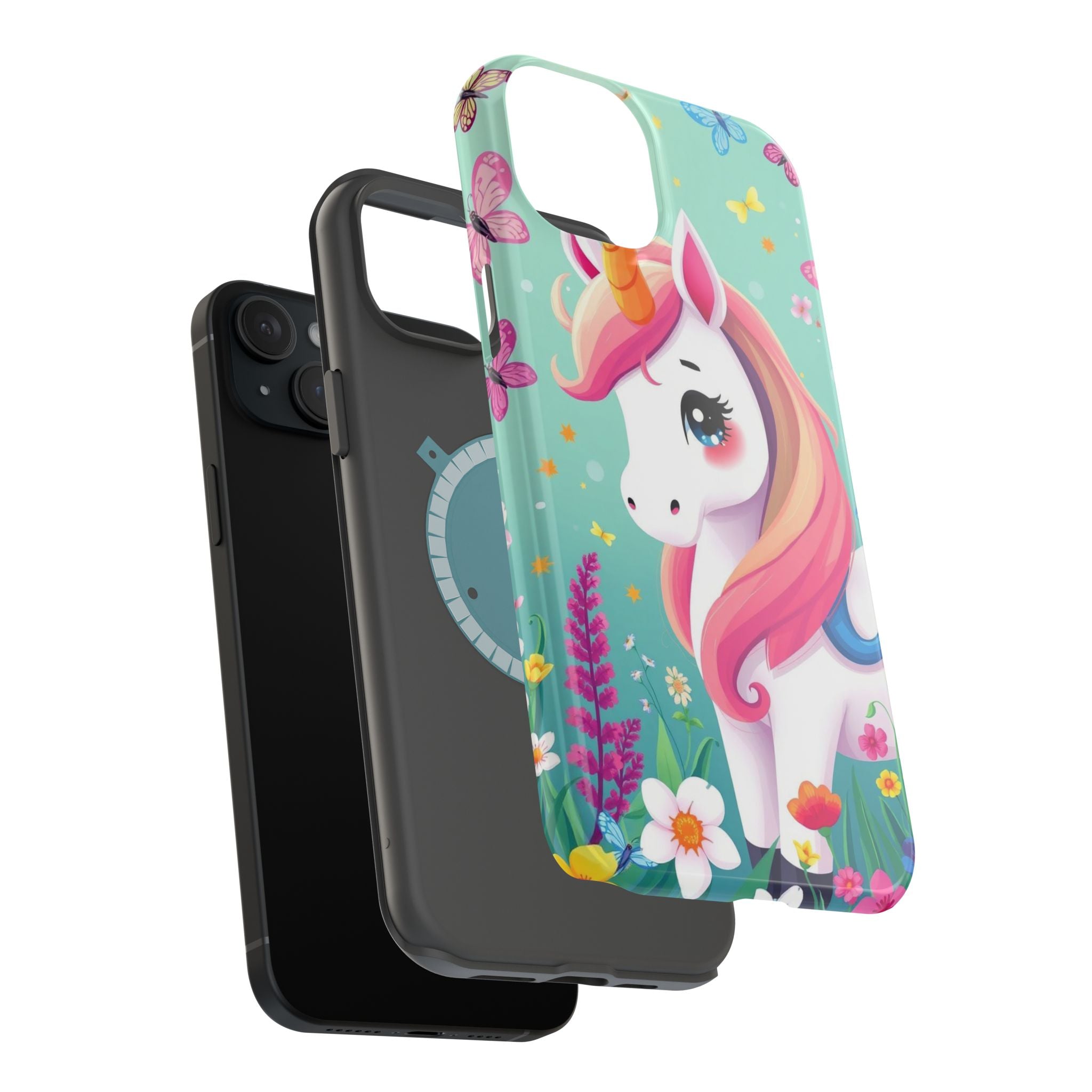 iPhone Dragonfly Unicorn Kids Fun iPhone Phone Case Gift Clean Minimal · iPhone