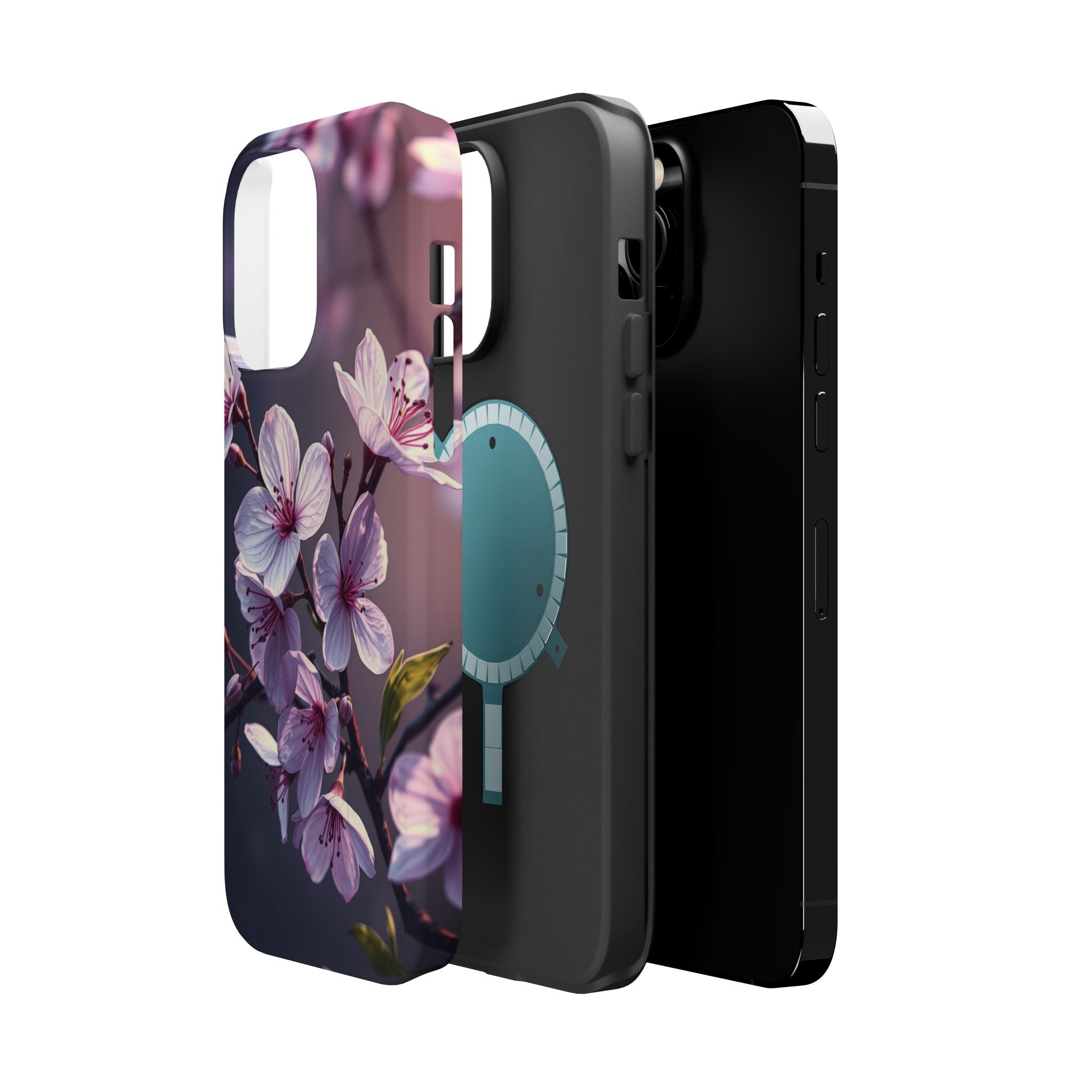iPhone Cherry Blossom Enchanted Art Artistic Everyday Cas Slim Snap Case · iPhon