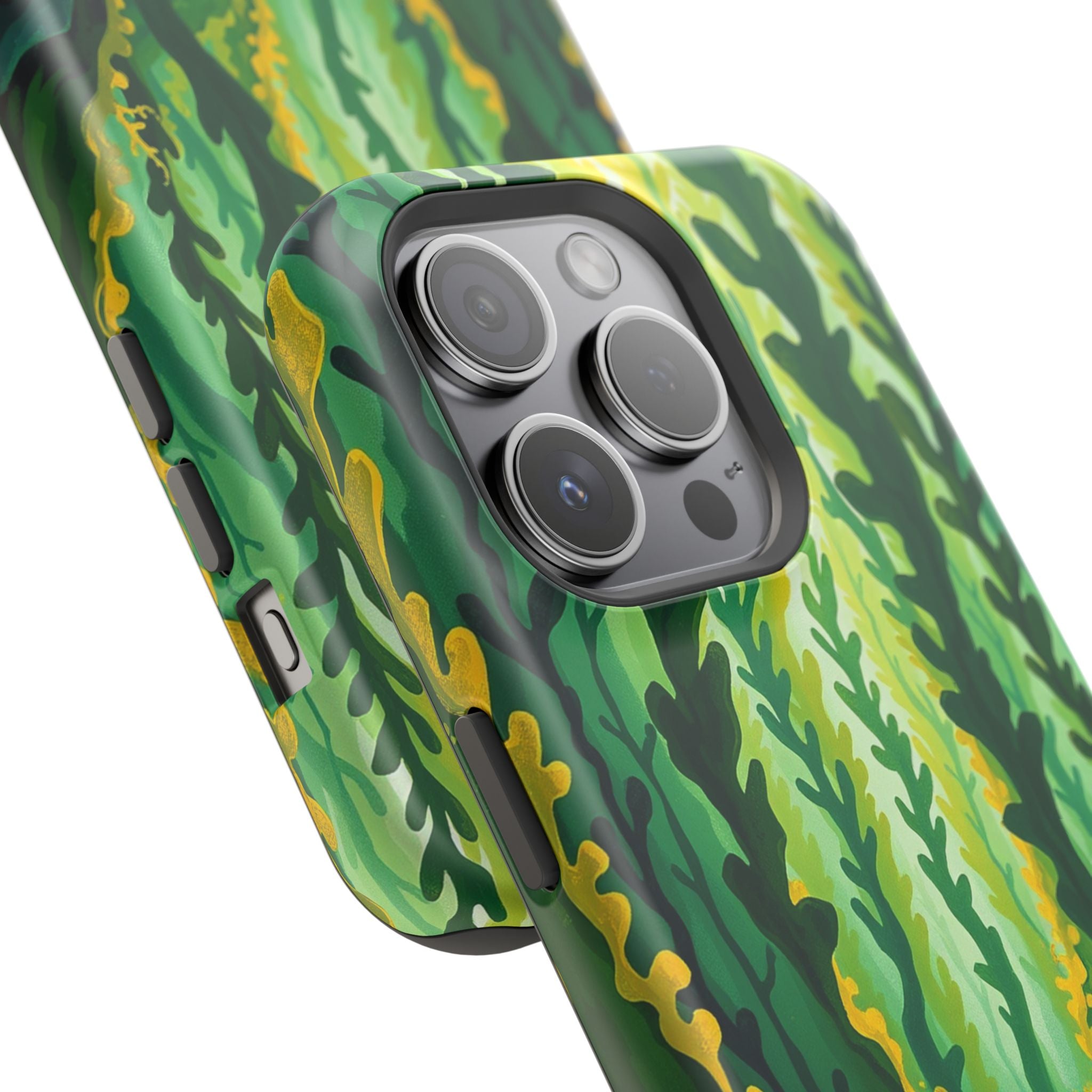 iPhone Kelp Forest Oil Painting Impressionist Slim iPhone Everyday · iPhone Case