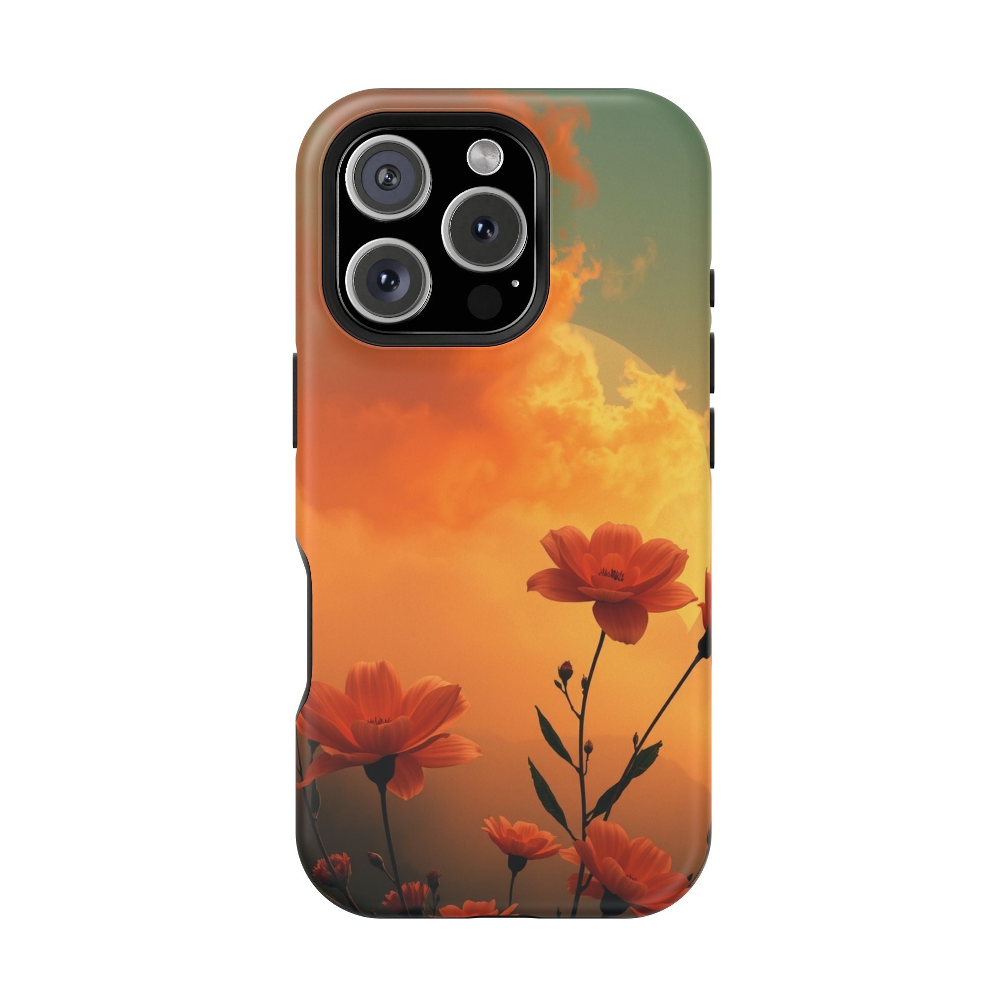 iPhone Floral Ombre Enchanted Art Bold Modern Everyday Snap Case · iPhone Case