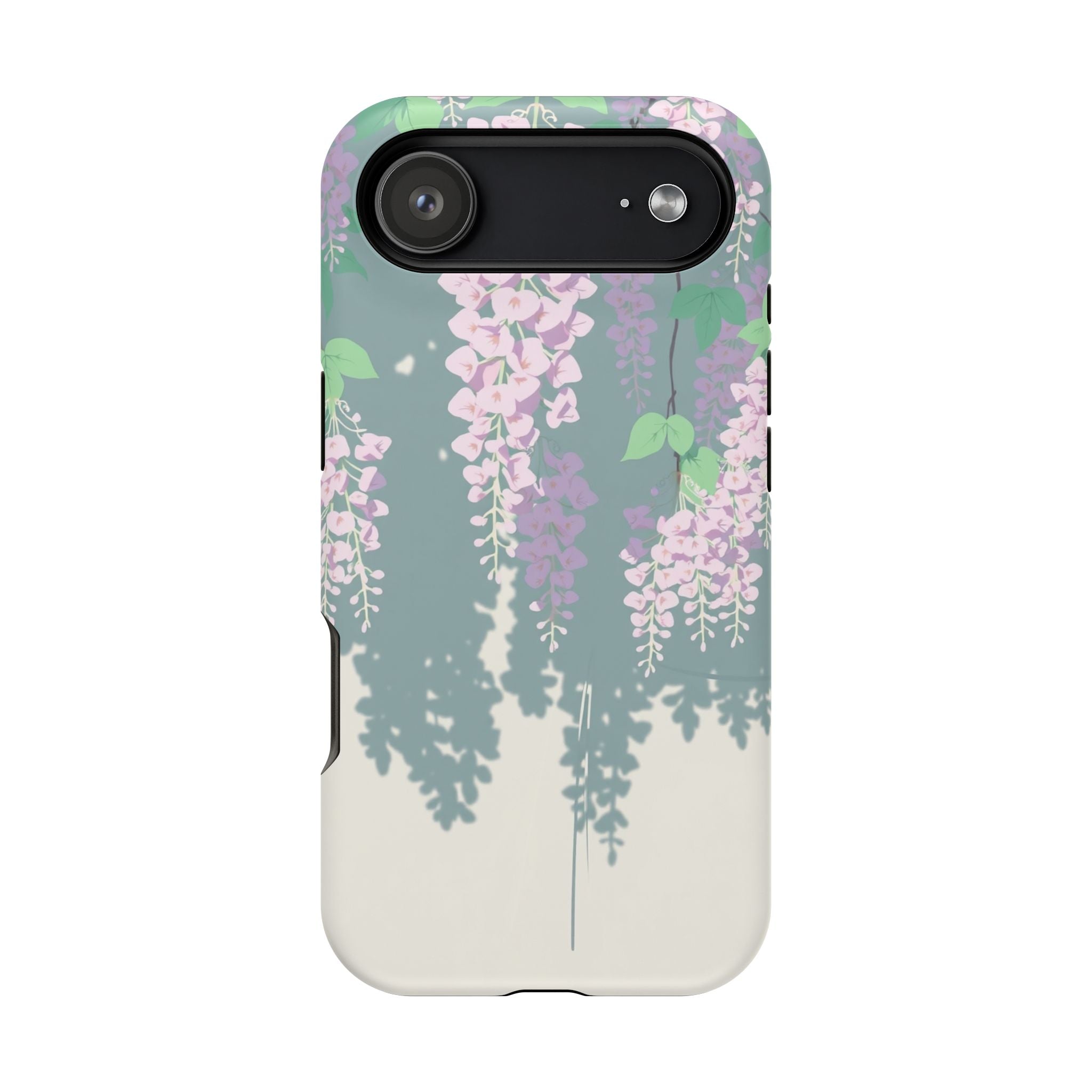 iPhone Dreamy Wisteria Cascade Design Slim Everyday Designer Case · iPhone Case