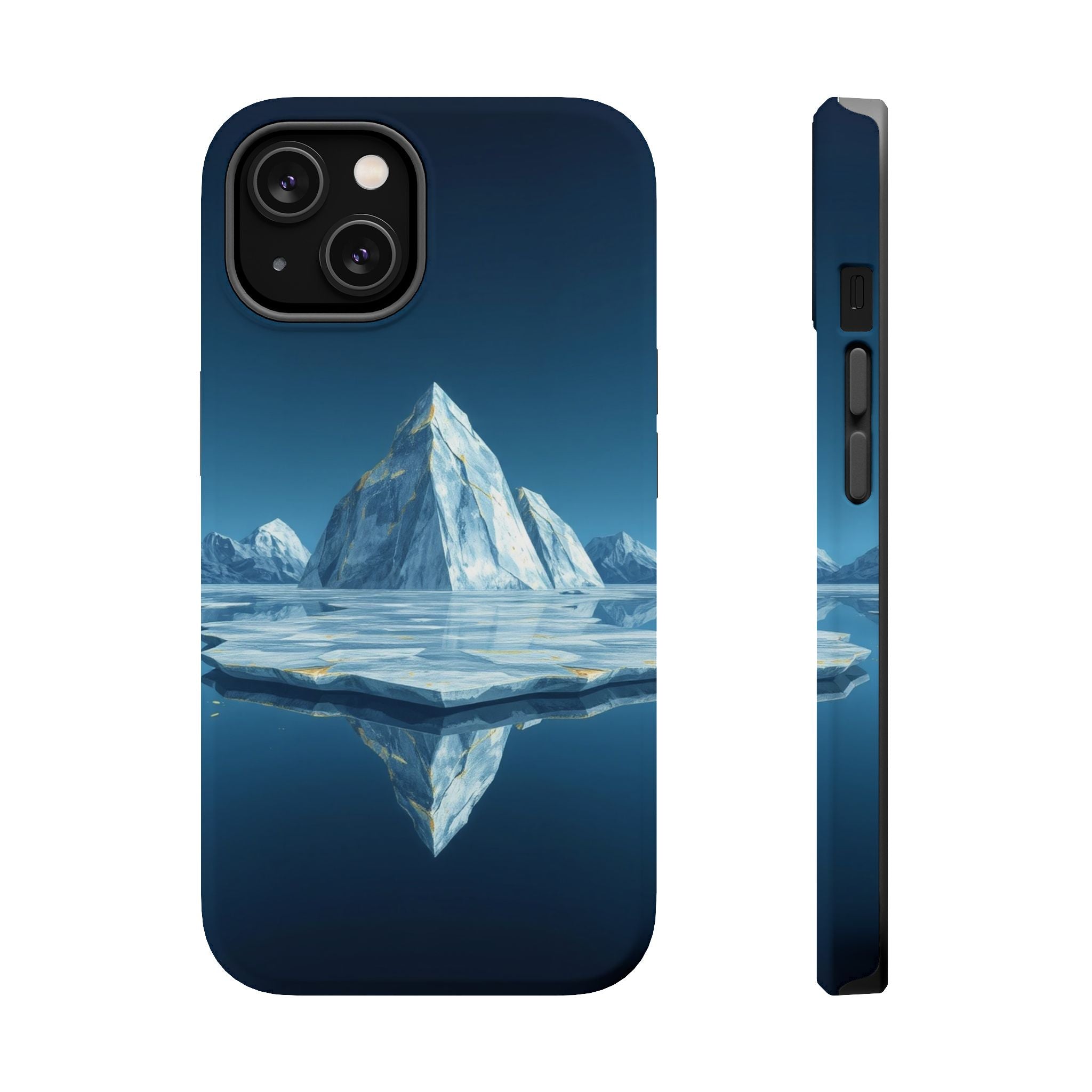 iPhone Salt Flat Mirror Gold Foil Luxury Slim Everyday iPhone Designer · iPhone