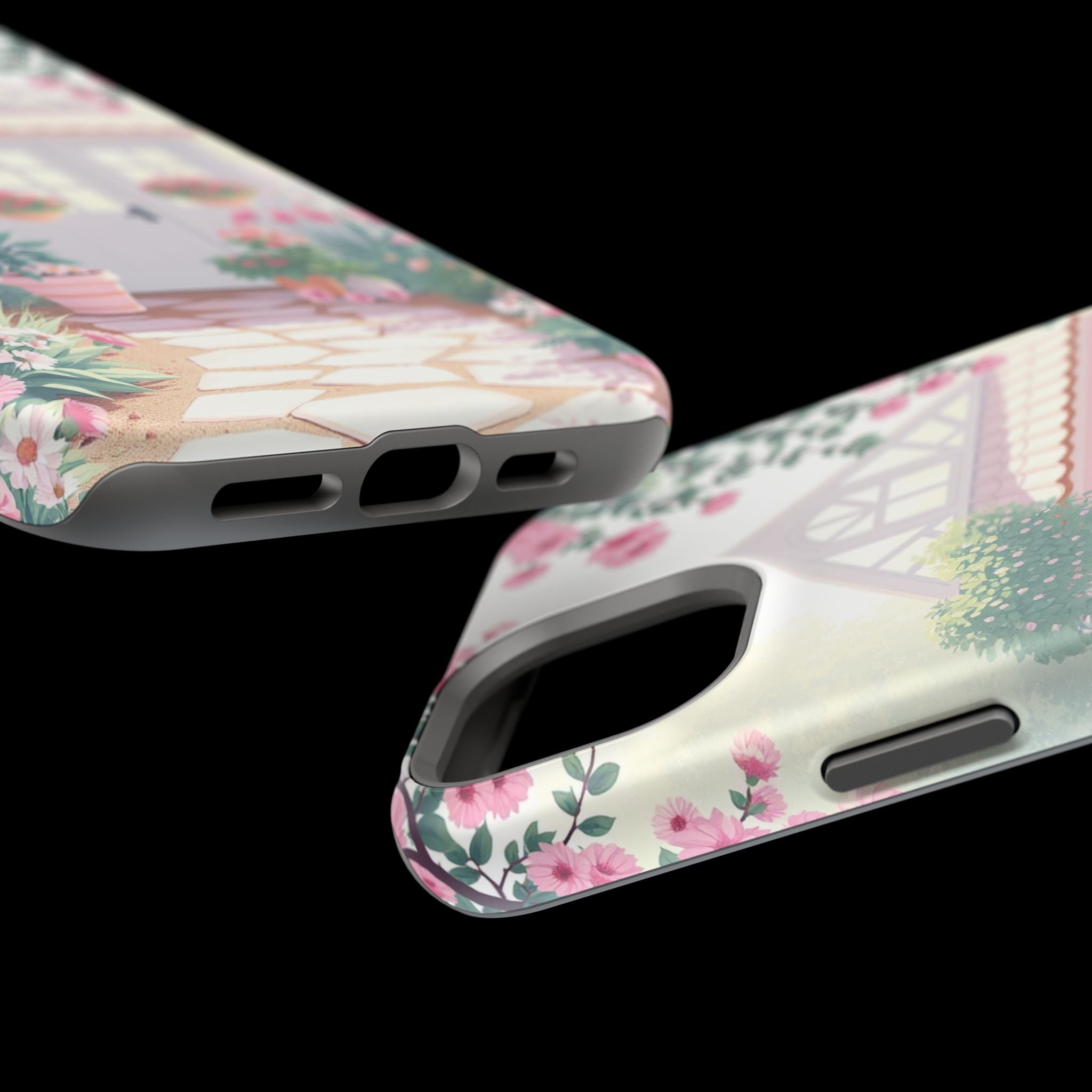 iPhone Cottage Garden Pastel Kawaii Slim Everyday Designer Case · iPhone Case