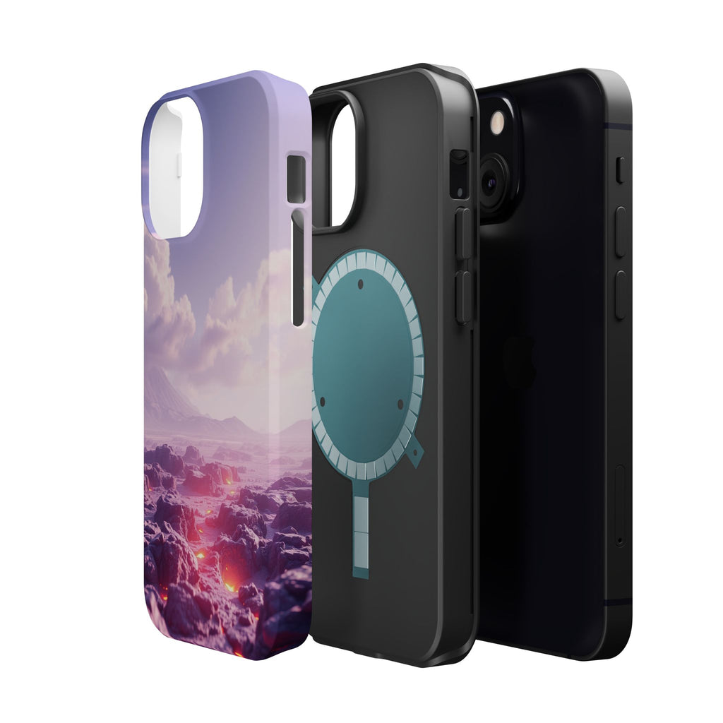 iPhone Lava Field Cinematic Art Slim Everyday Designer Case · iPhone Case