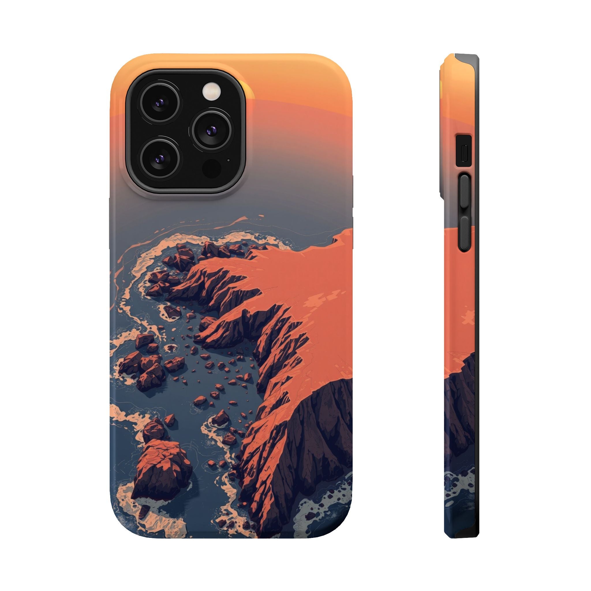 iPhone Earthy Shoreline Aerial Design Slim Everyday iPhone 19 Designer · iPhone