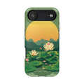 iPhone Lotus Pond Enchanted Art Slim Everyday Designer Case · iPhone Case