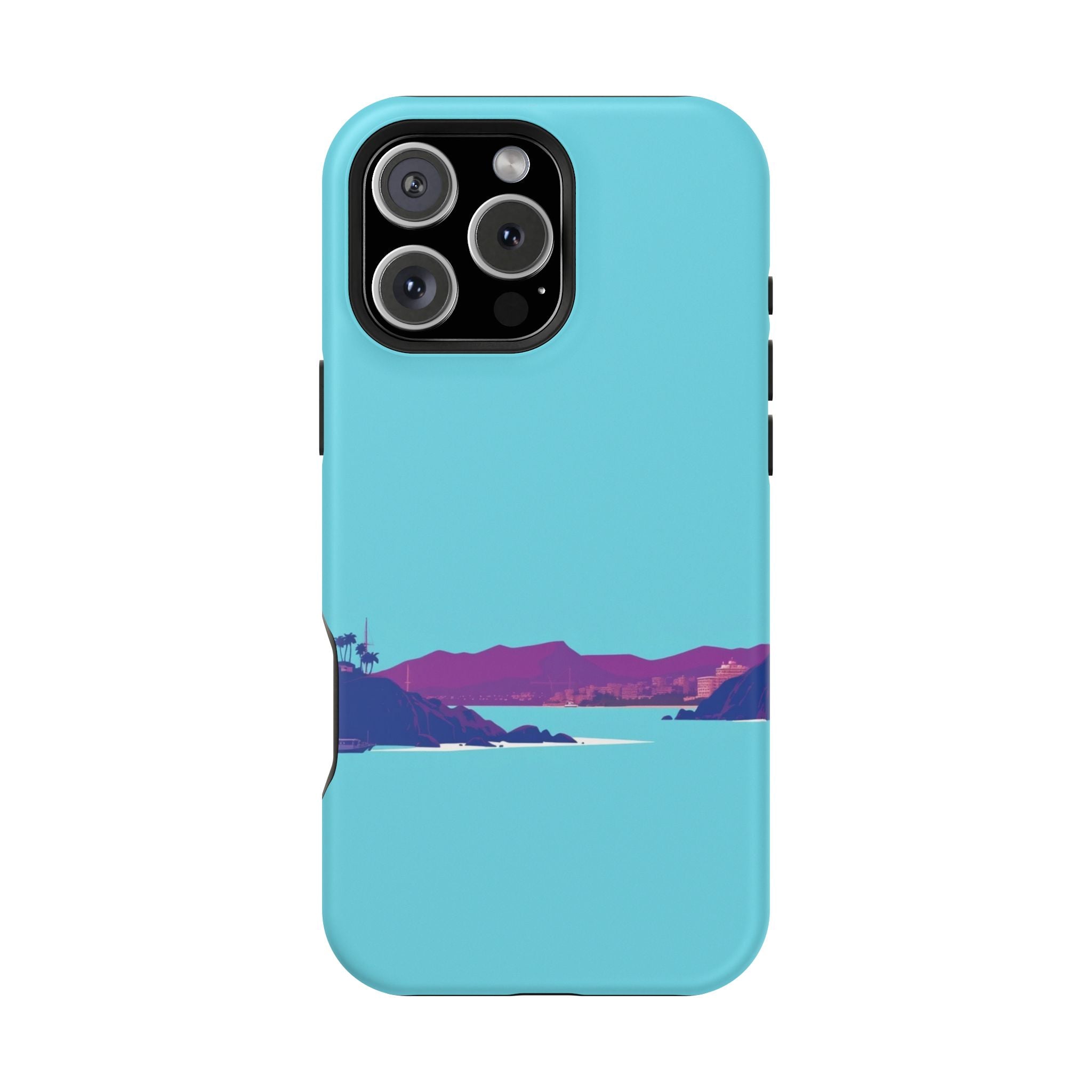 iPhone Hibiscus Coast Mystic Art Bold Modern Everyday Snap Case · iPhone Case