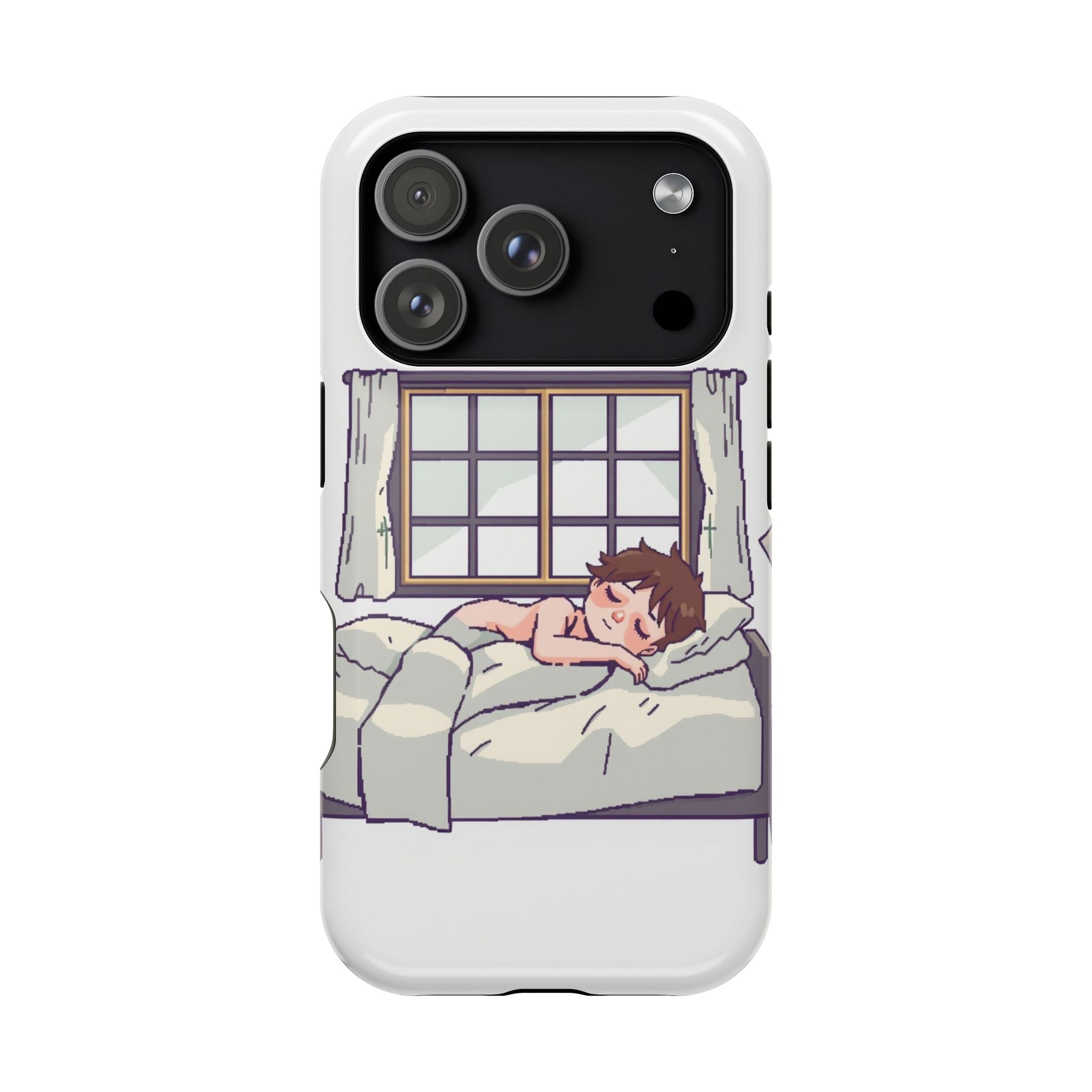 iPhone Do Not Disturb: Napping Bold Art Slim Everyday Designer Case · iPhone Cas