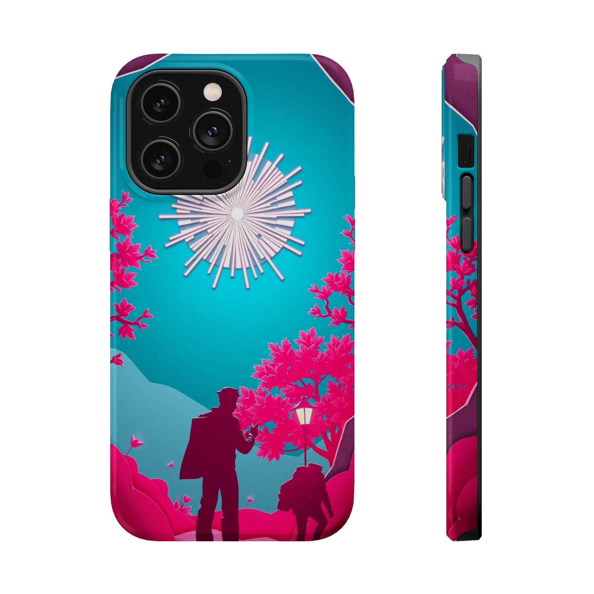 iPhone Bud Burst Paper Cut Art Slim Everyday Designer Case · iPhone Case