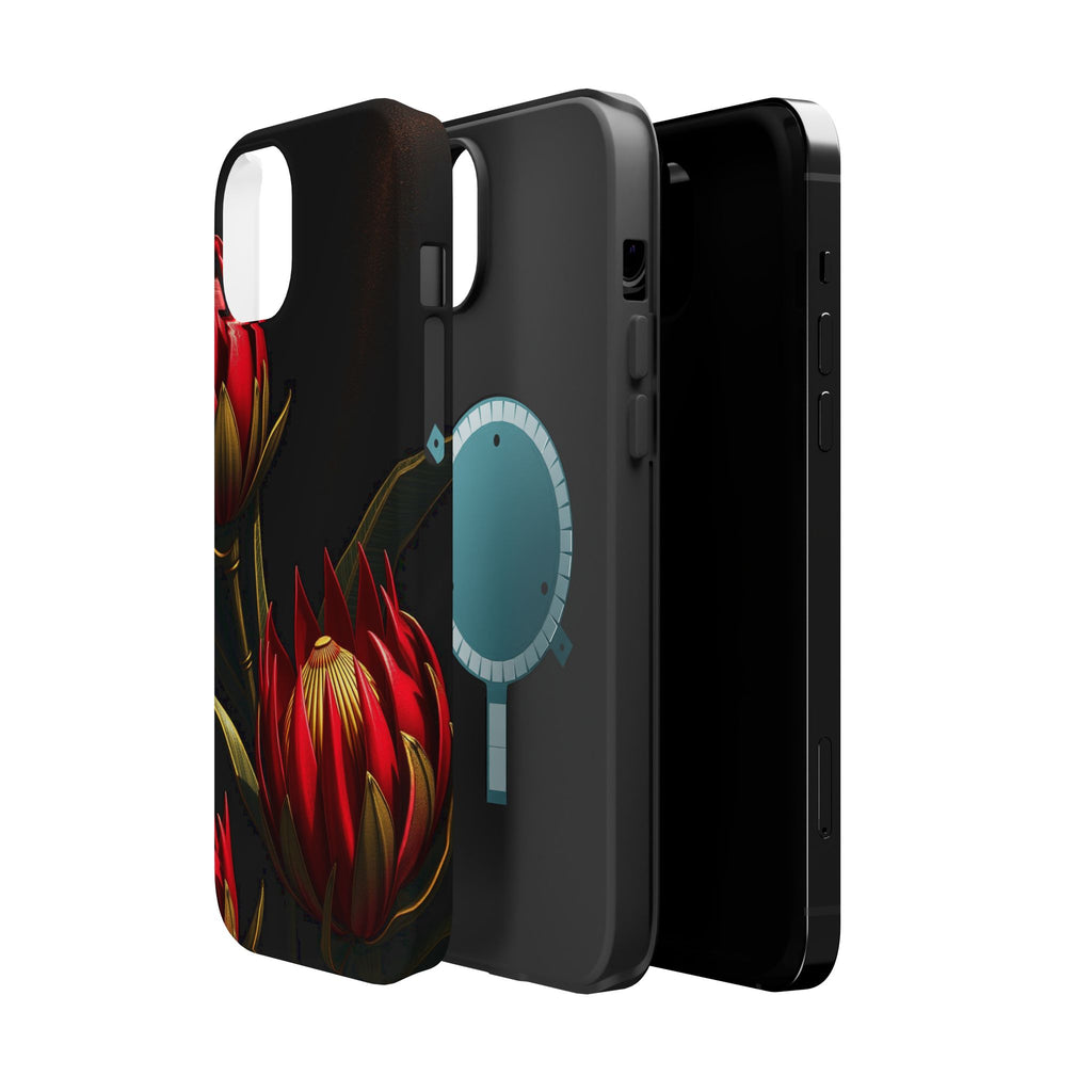 iPhone Protea Bold Gold Foil Luxury Slim Everyday Designer Case · iPhone Case