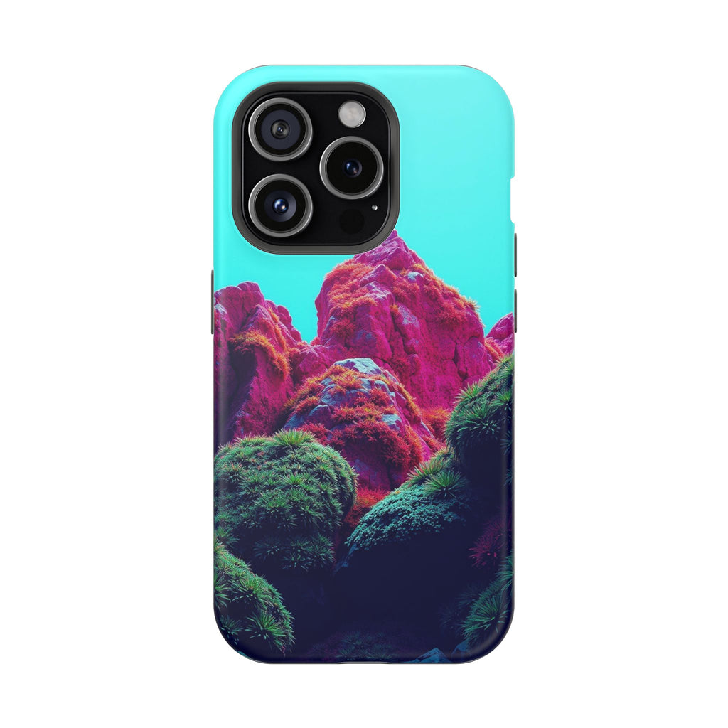 iPhone Moss Covered Rocks Paper Cut Art Slim Everyday iPhone Designer · iPhone C