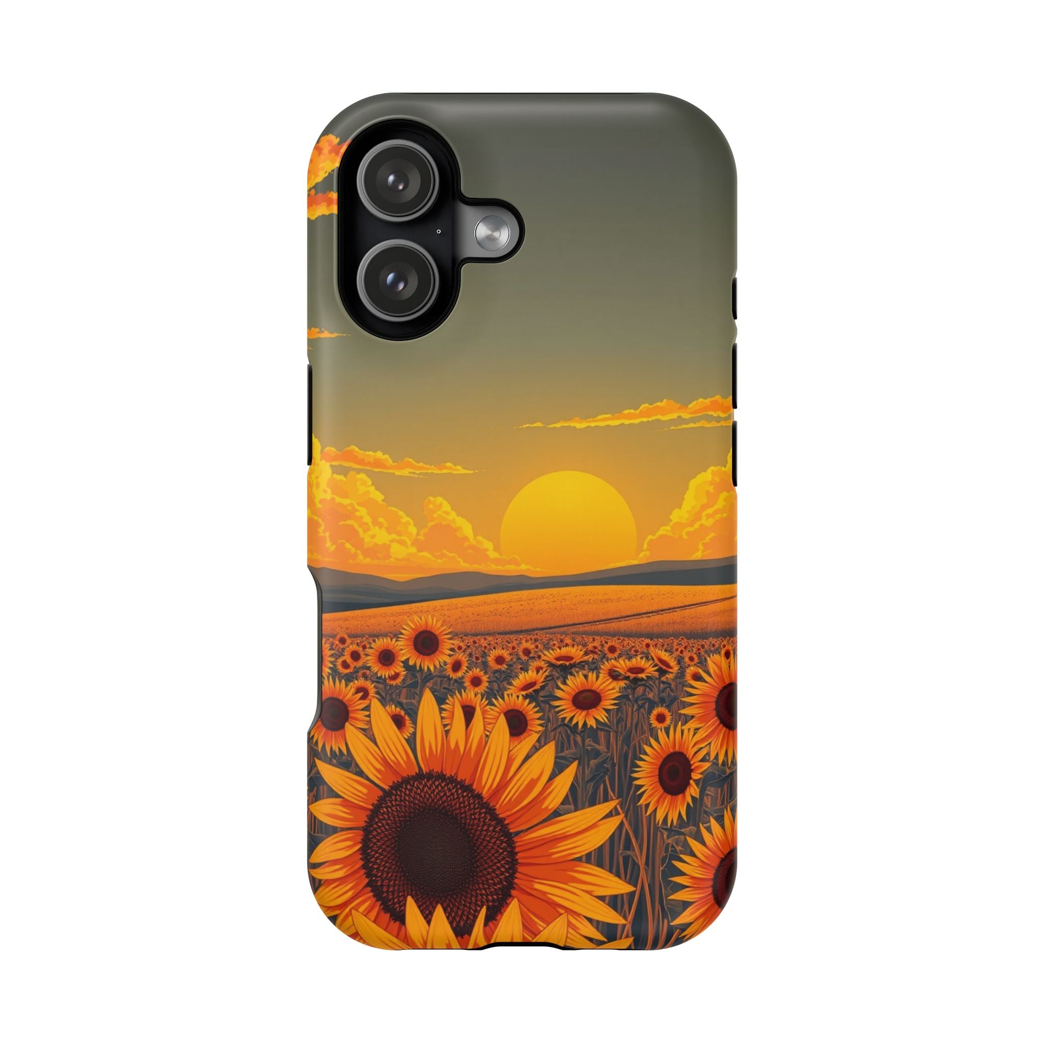 iPhone Vibrant Sunflower Prairie Design Slim Everyday iPhone Designer · iPhone C
