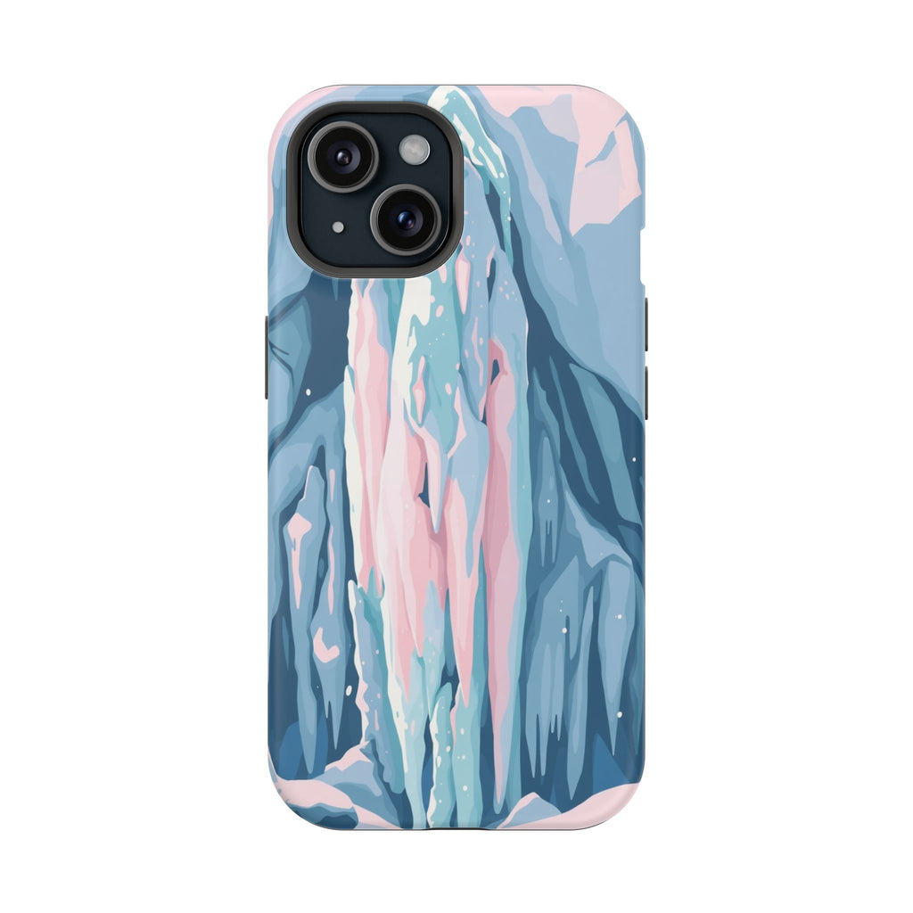 iPhone Mint And Blush Icicle Formation Slim Everyday Designer Case · iPhone Case
