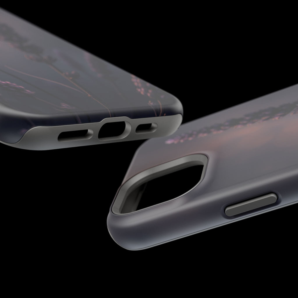 iPhone Lavender Haze Electric Art Clean Minimal Snap Case · iPhone Case
