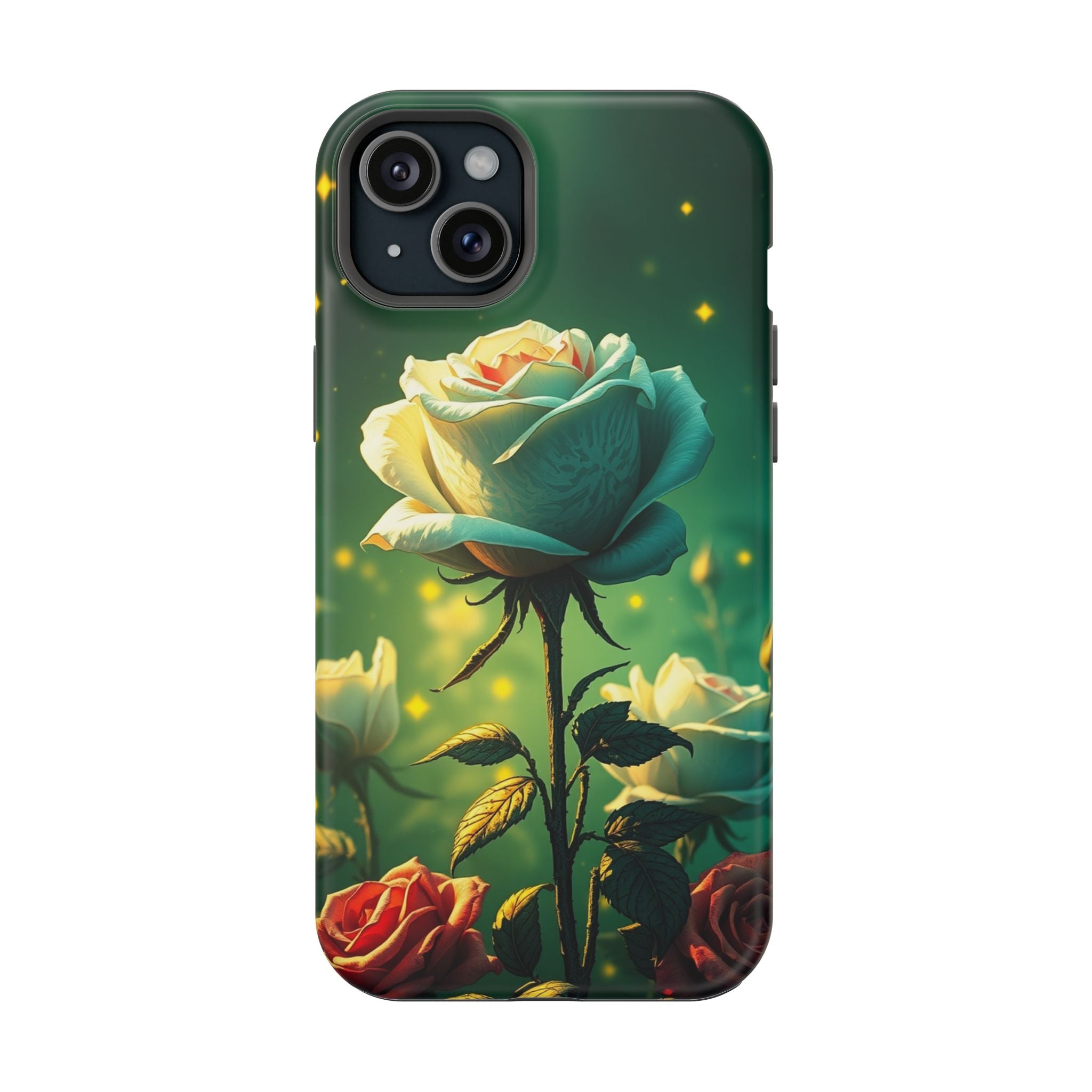 iPhone Earthy Rose Garden Design Bold Modern Everyday Snap Case · iPhone Case