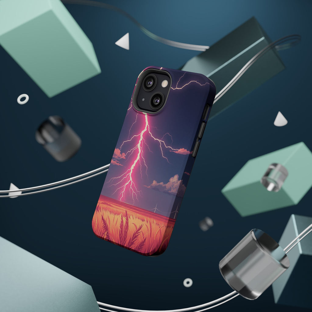iPhone Rose Pink And Cream Prairie Lightning Slim iPhone Everyday · iPhone Case