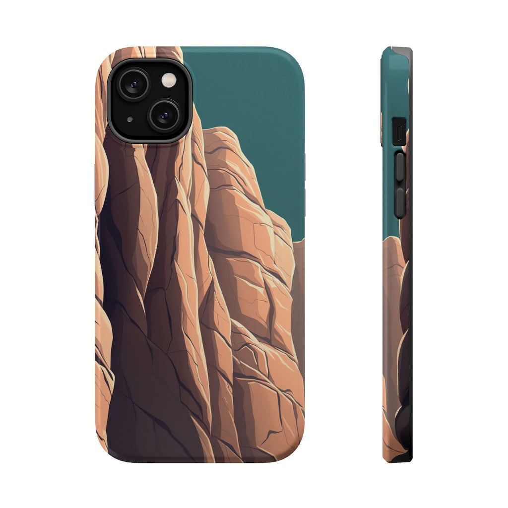iPhone Canyon Wall Dark Academia Bold Modern Everyday Snap Case · iPhone Case
