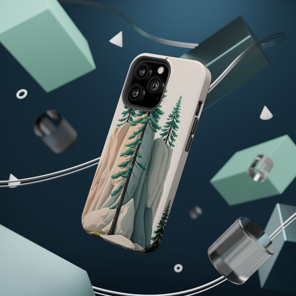 iPhone Pine Ridge Electric Art 17 Bold Modern Everyday Snap Case · iPhone Case
