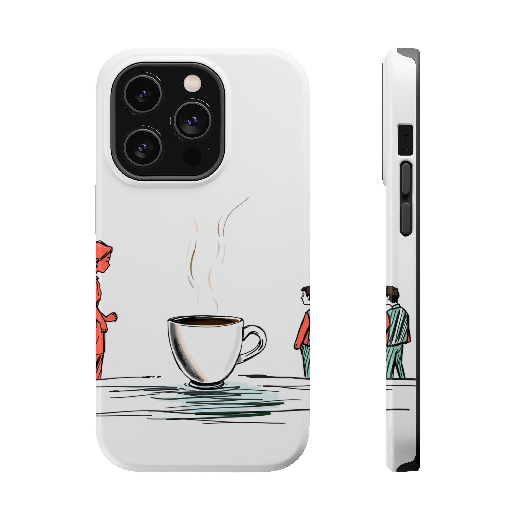 iPhone Coffee Before People Mystic Art Slim Everyday Designer Case · iPhone Case