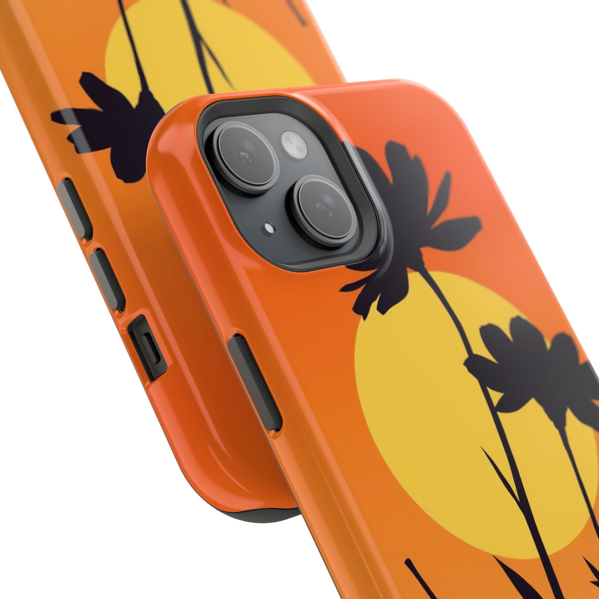 iPhone Vibrant Floral Silhouette Design Slim Everyday iPhone Designer · iPhone C