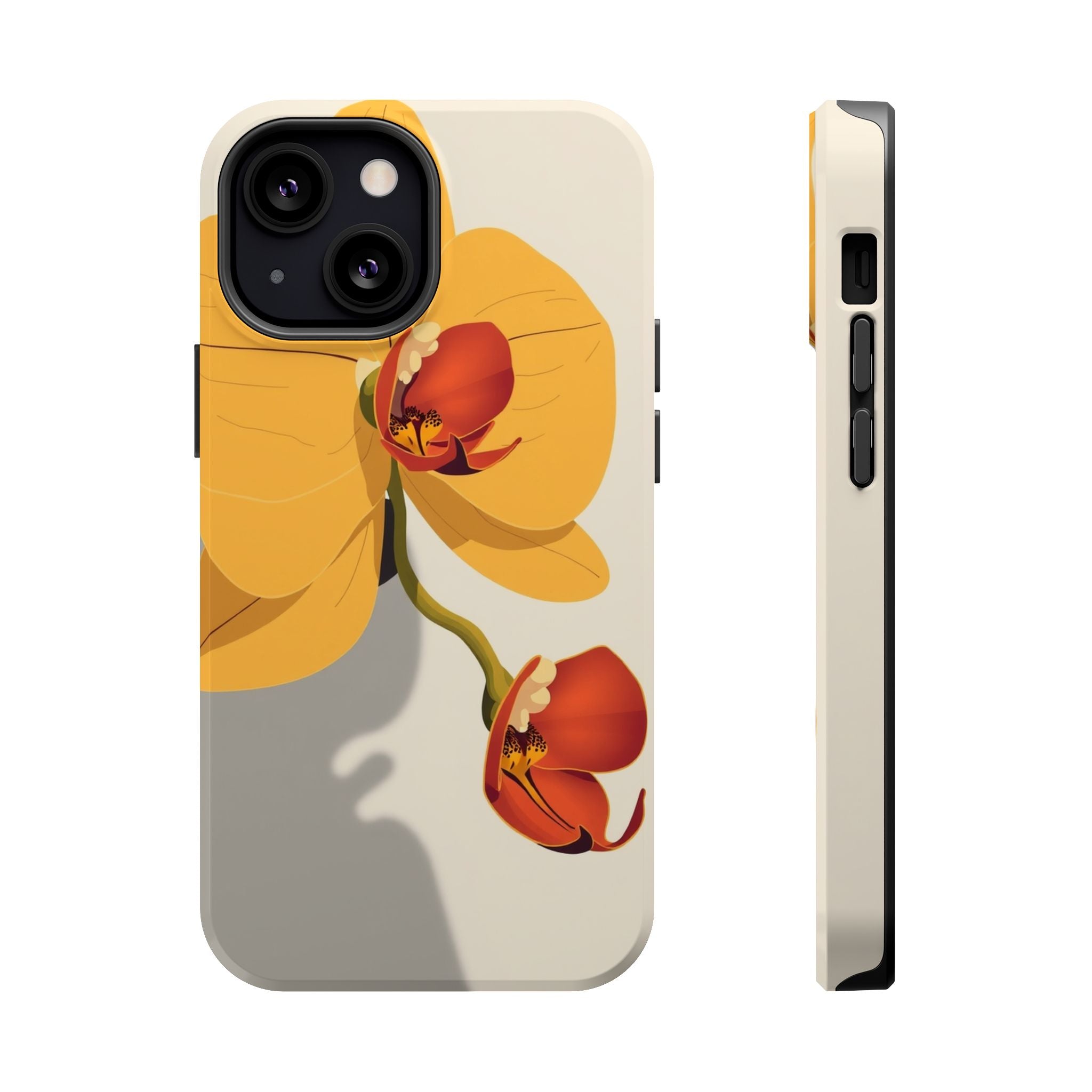 iPhone Vibrant Orchid Study Design Bold Modern Everyday Snap Case · iPhone Case