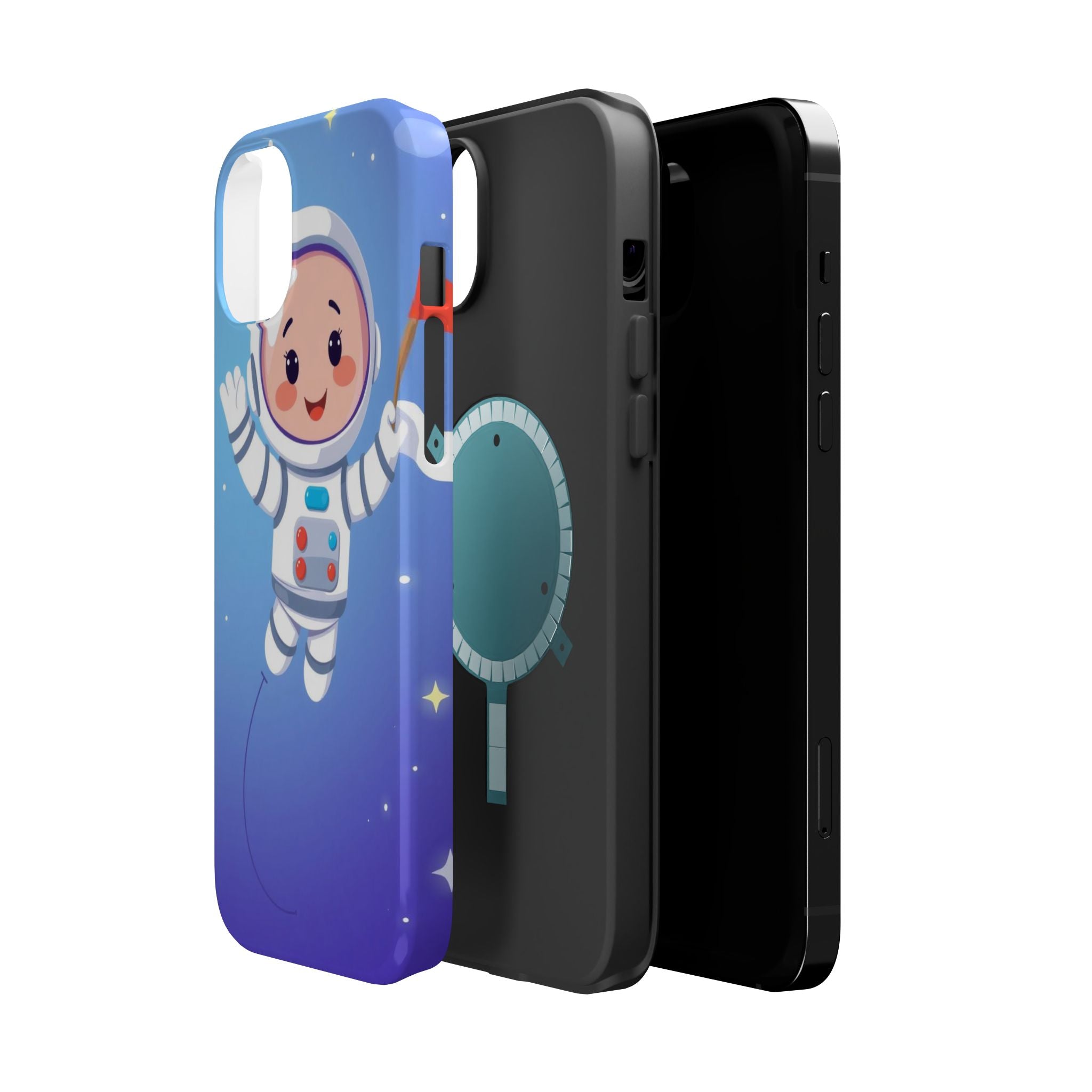 iPhone Cute Astronaut Floating Kids Fun iPhone Phone Case Gift Slim · iPhone Cas