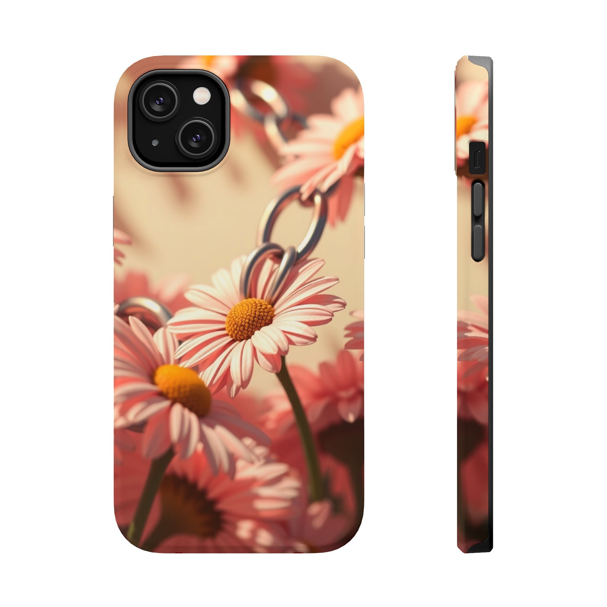 iPhone Vibrant Daisy Chain Design Bold Modern Everyday Snap Case · iPhone Case