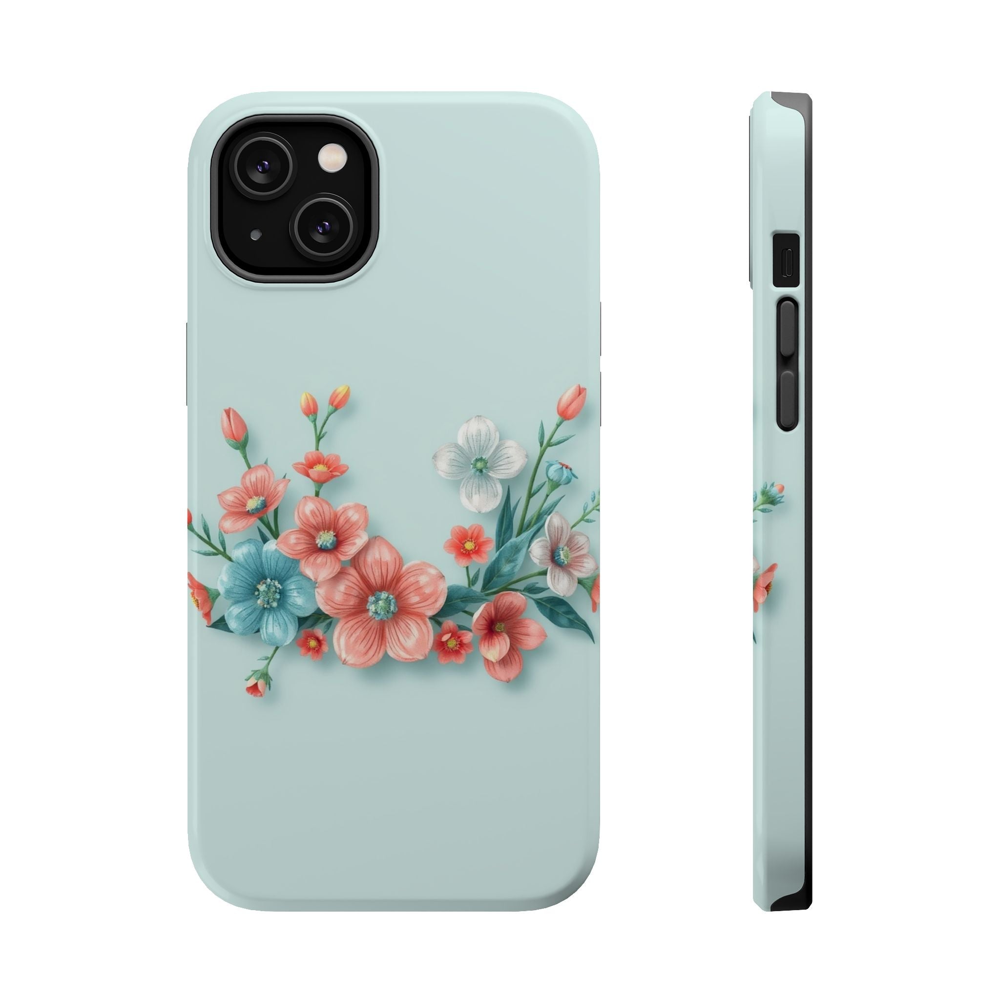 iPhone Serene Floral Crown Design Bold Modern Everyday Snap Case · iPhone Case
