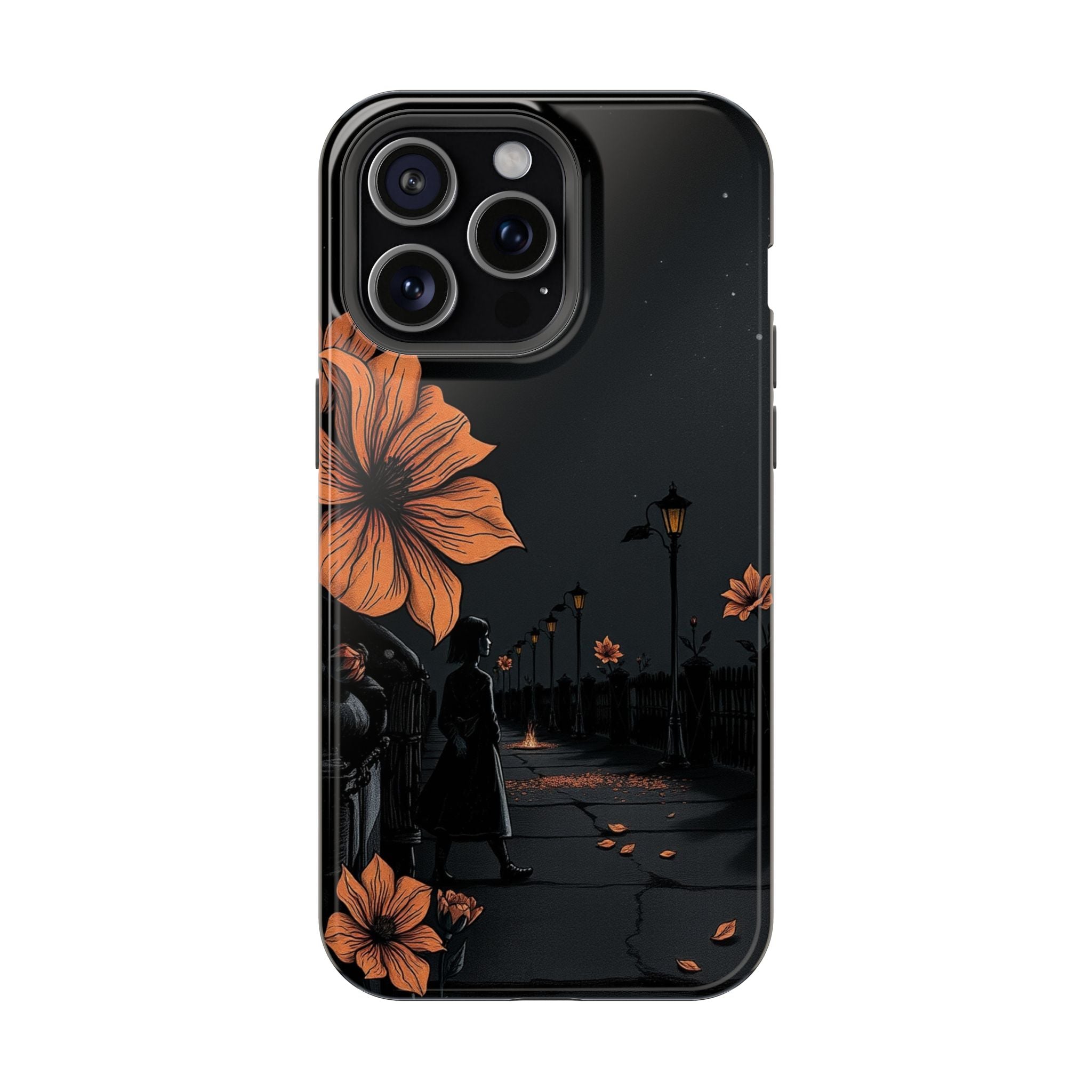 iPhone Night Bloomer Electric Art Bold Modern Everyday Snap Case · iPhone Case