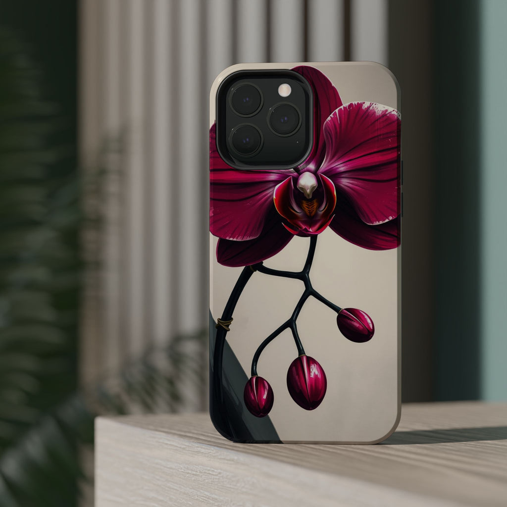 iPhone Orchid Study Enchanted Art Bold Modern Everyday Snap Case · iPhone Case