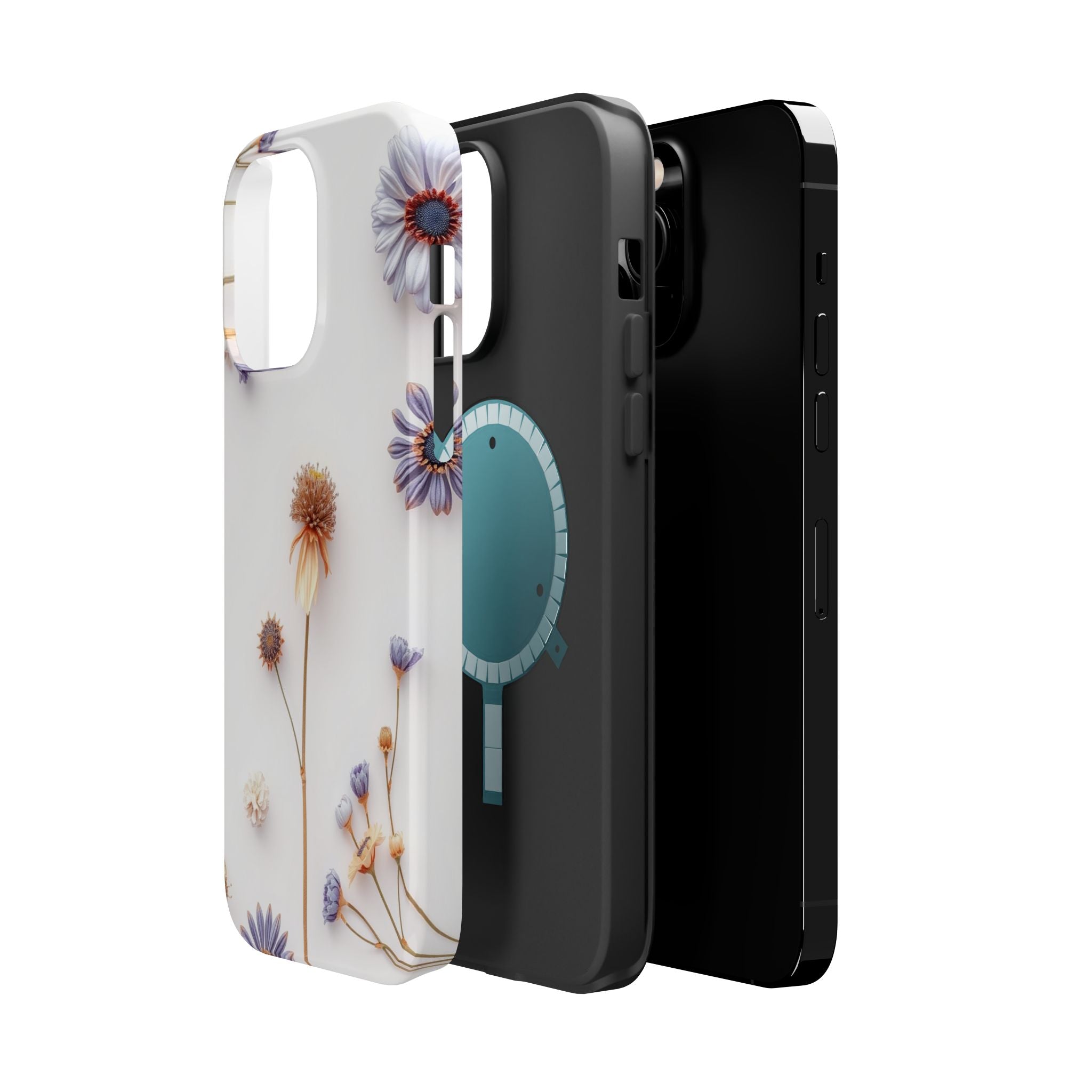 iPhone Dried Flower Flat Lay Bold Art Slim Everyday Designer Case · iPhone Case